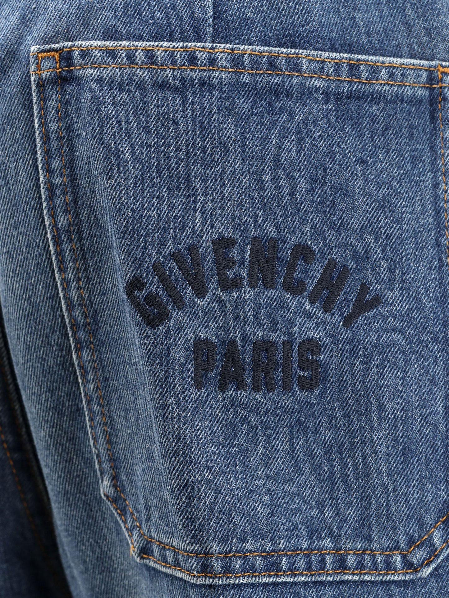 Jeans with Logo embroidery