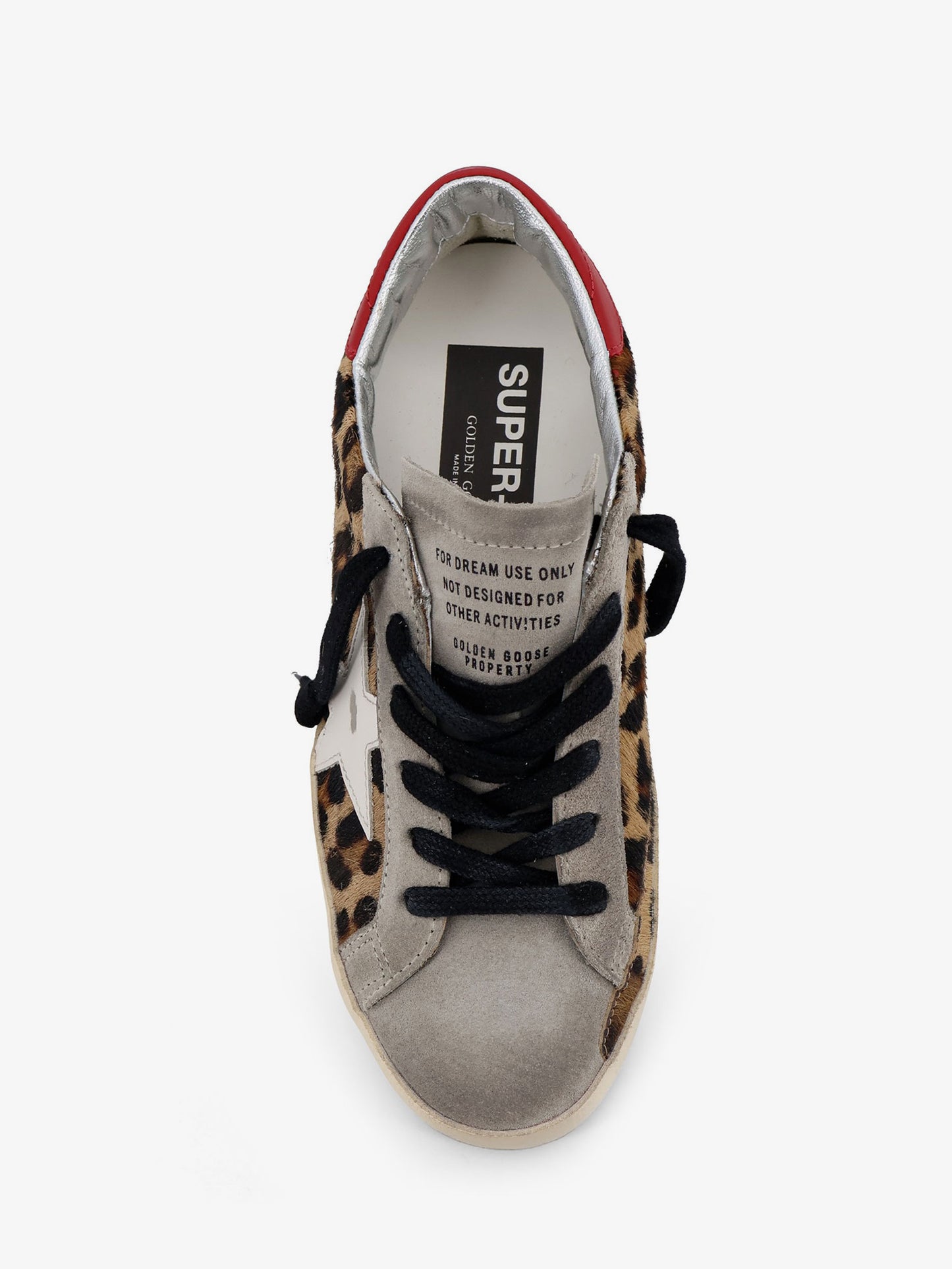 Sneaker Super star con stampa animalier