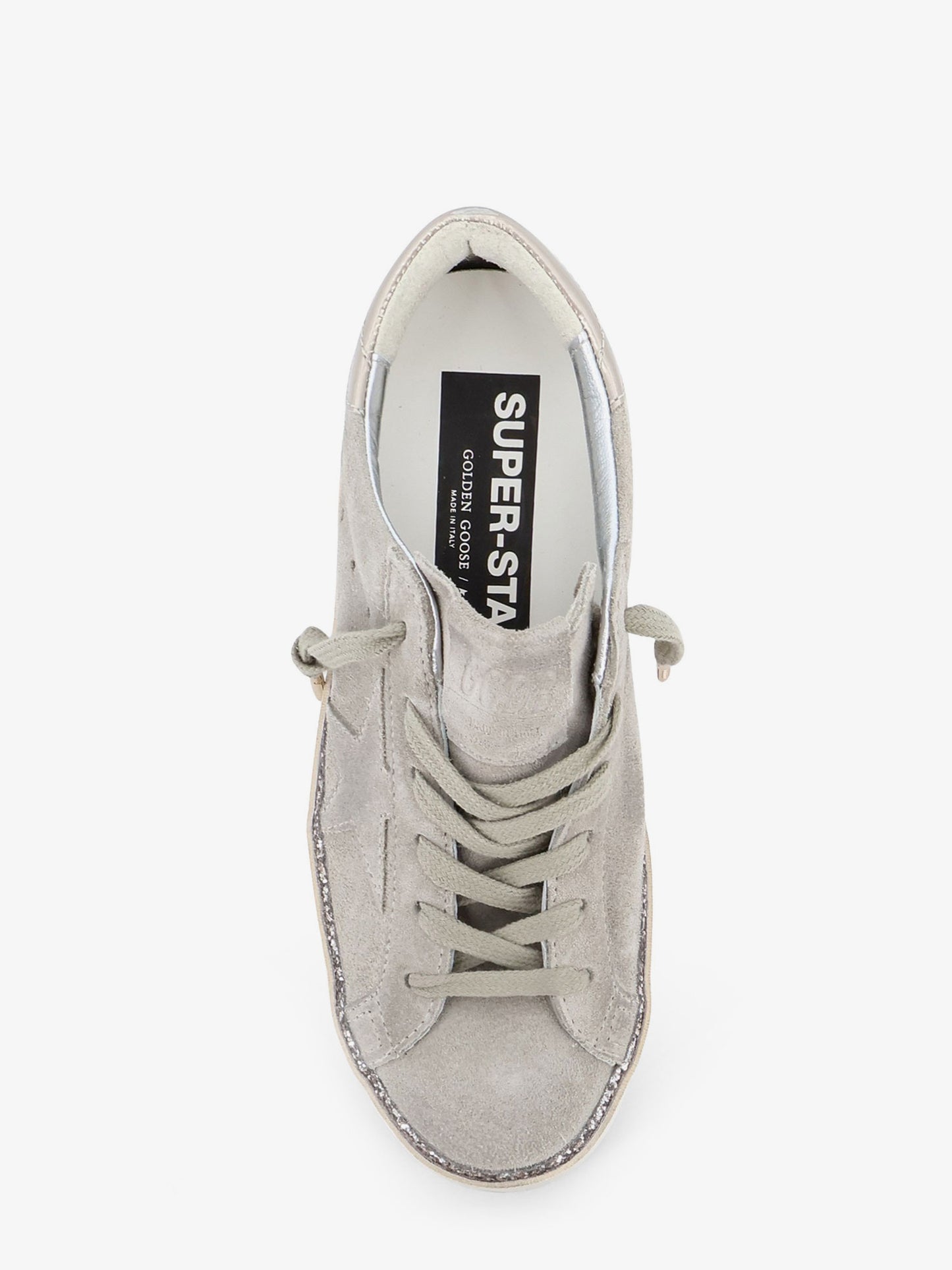 Sneakers Super star in suede con logo laterale