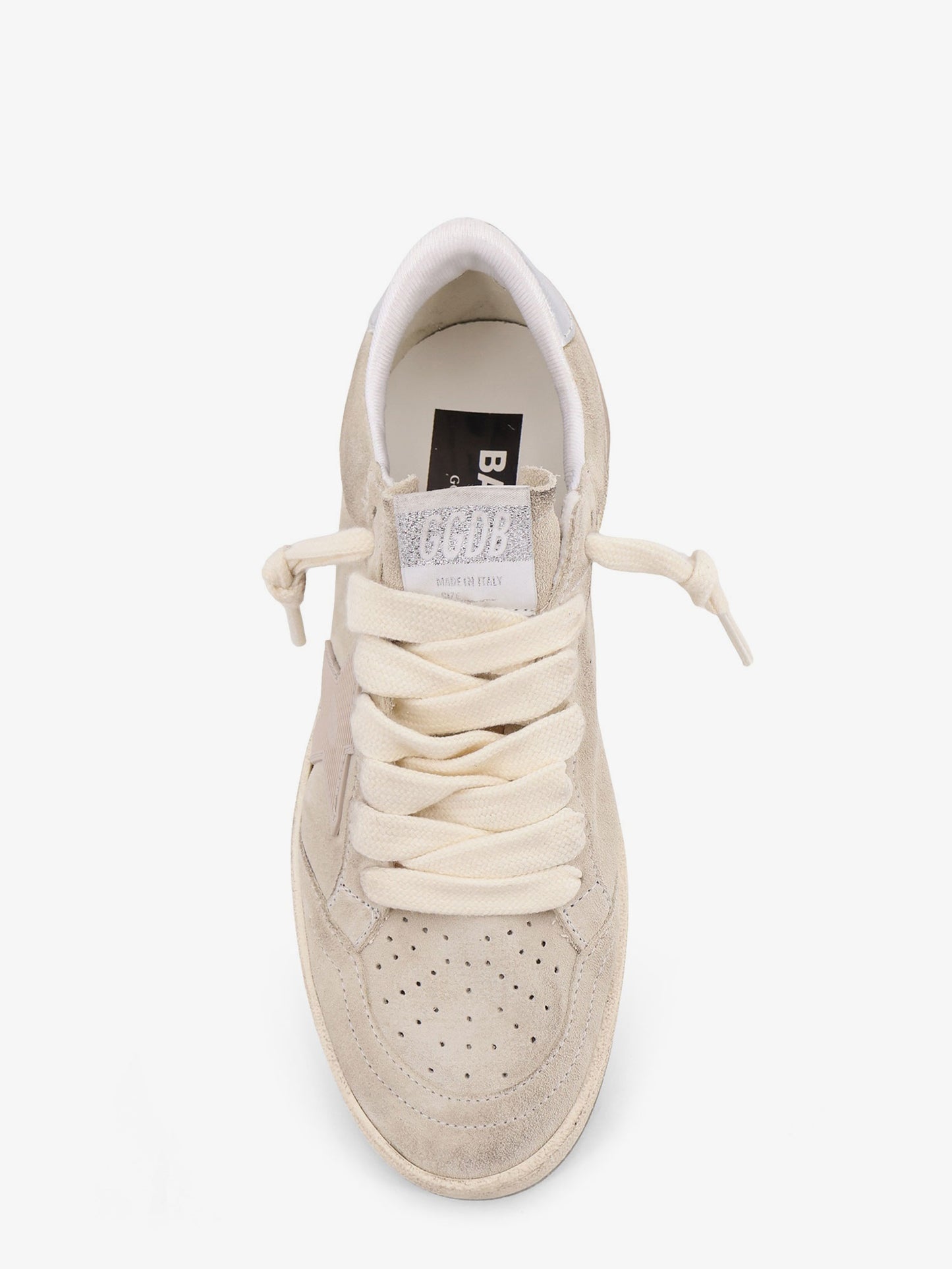 Ballstar suede sneakers with logo patch on the side