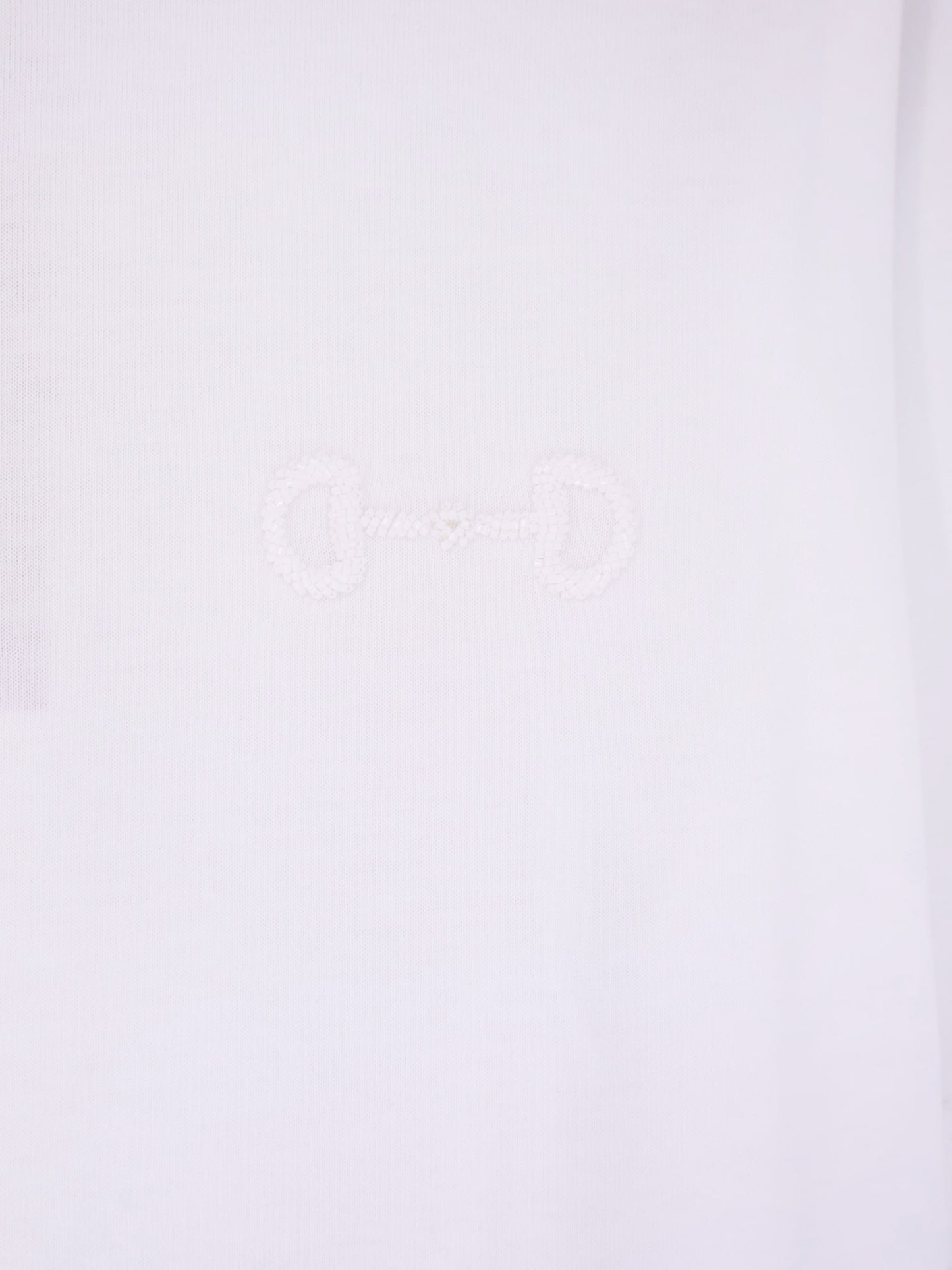 Cotton t-shirt with frontal Horsebit