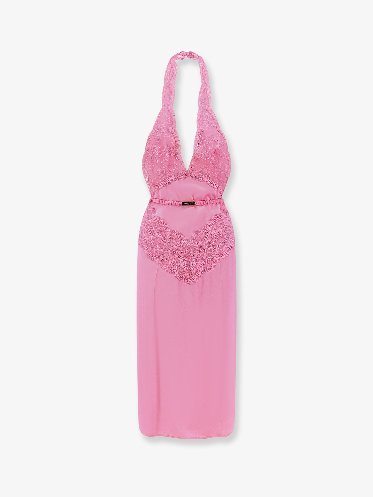 Silk Satin Midi Dress GUCCI
