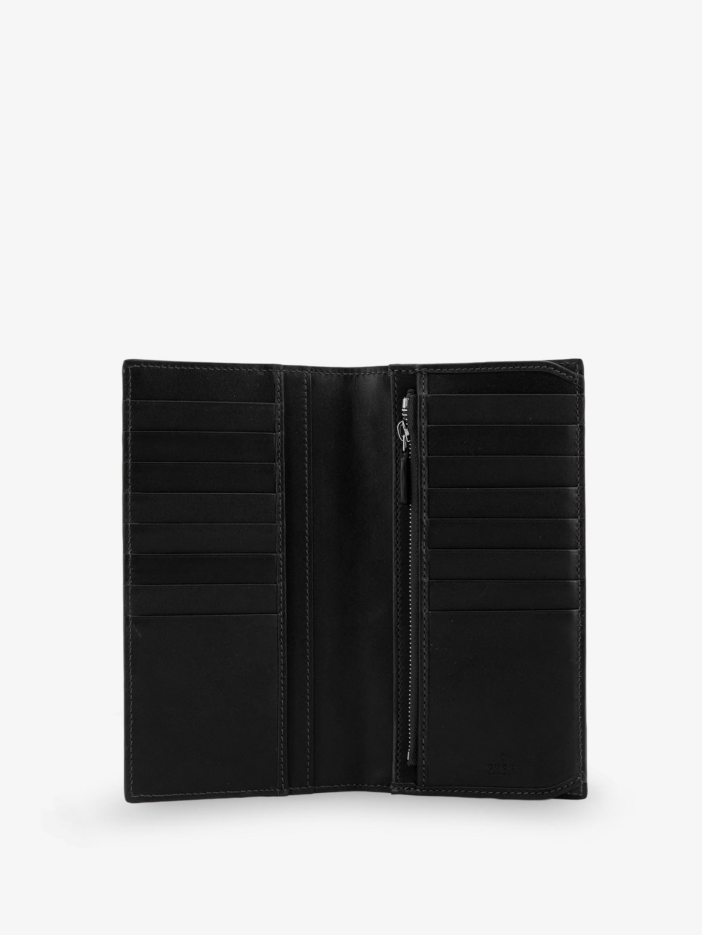 GG Emblem leather wallet with embossed GG motif