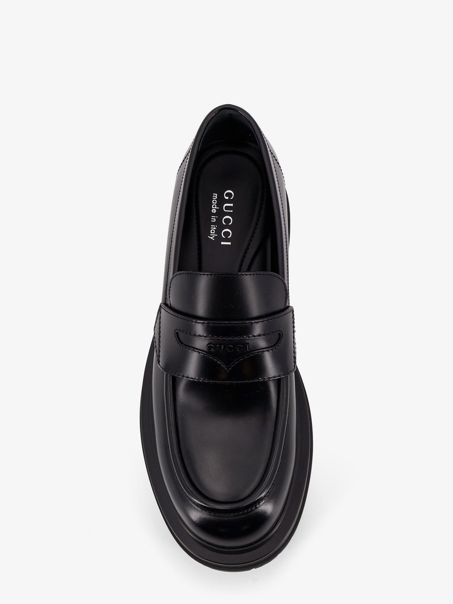 Leather loafers