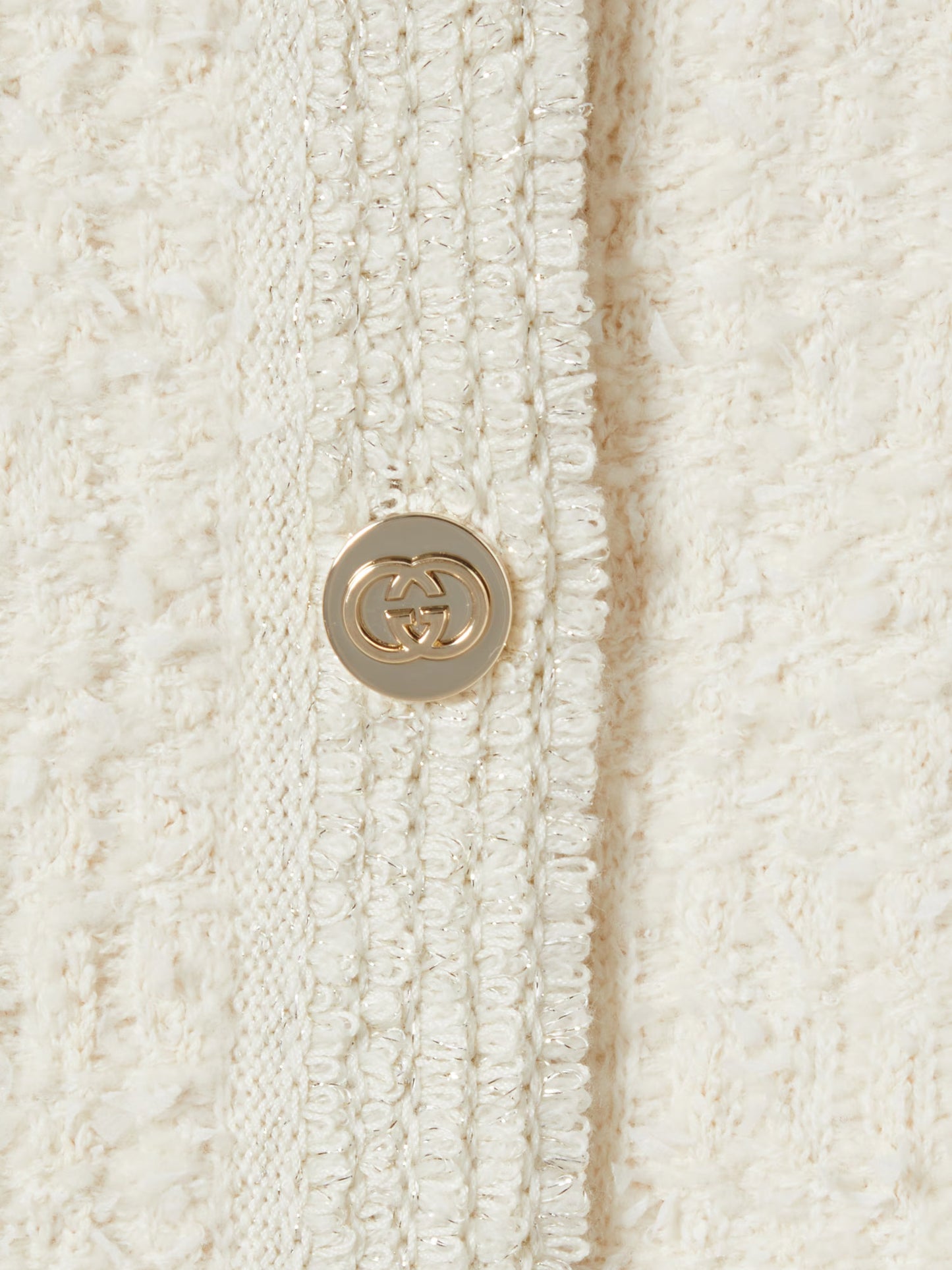 Wool and cotton blend cardigan