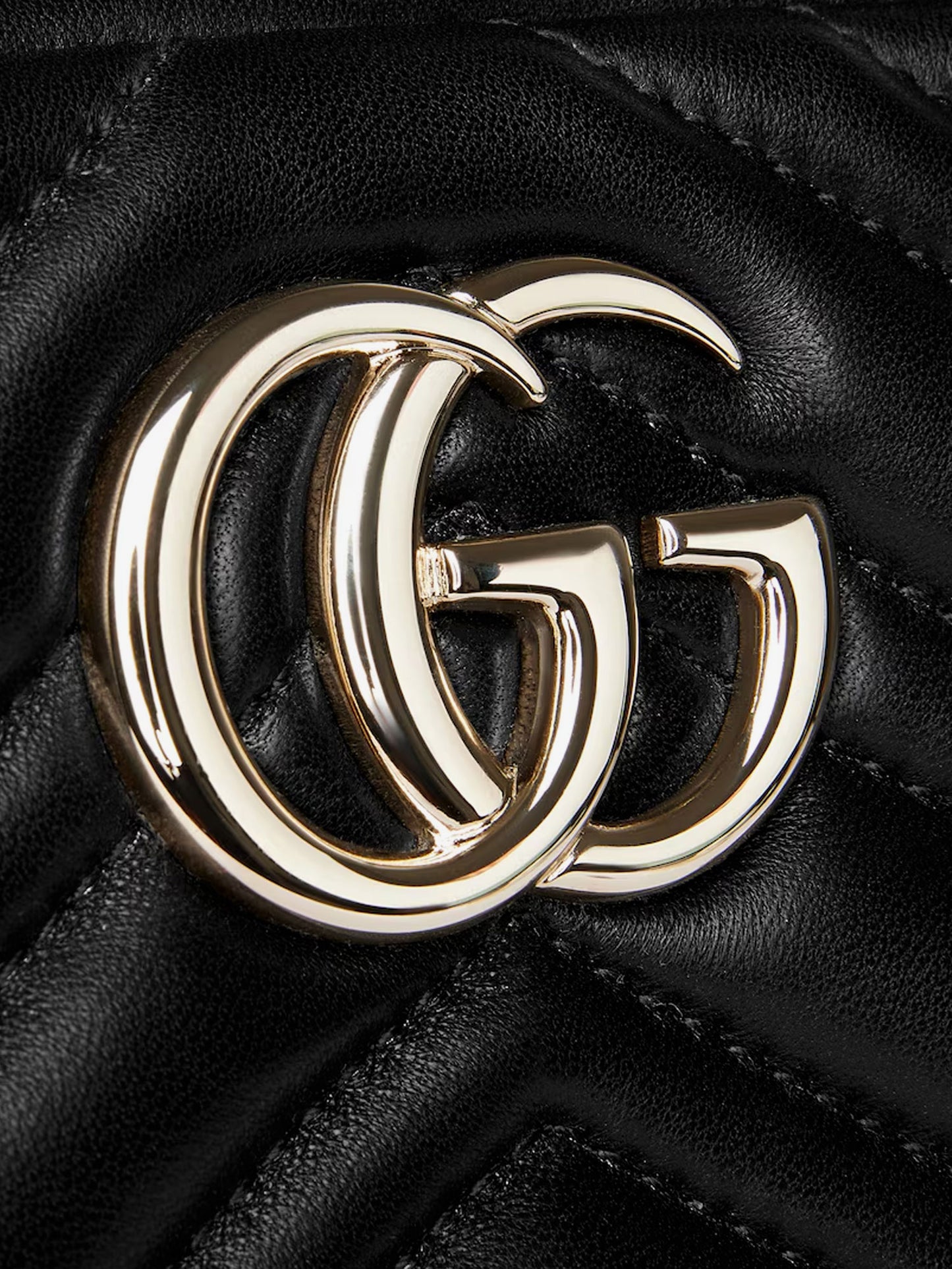 Camera bag GG Marmont in pelle