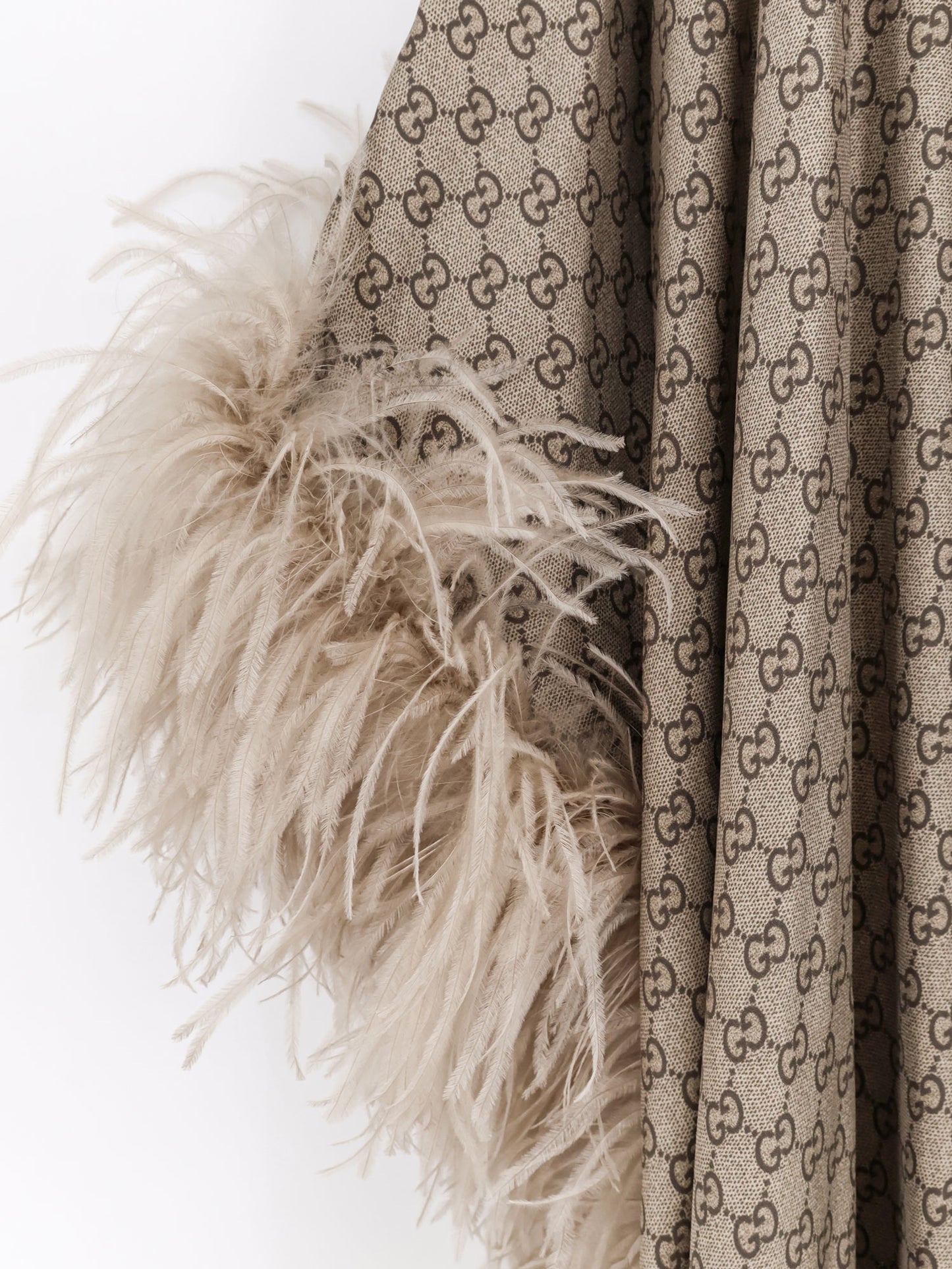 GG silk kaftano dress