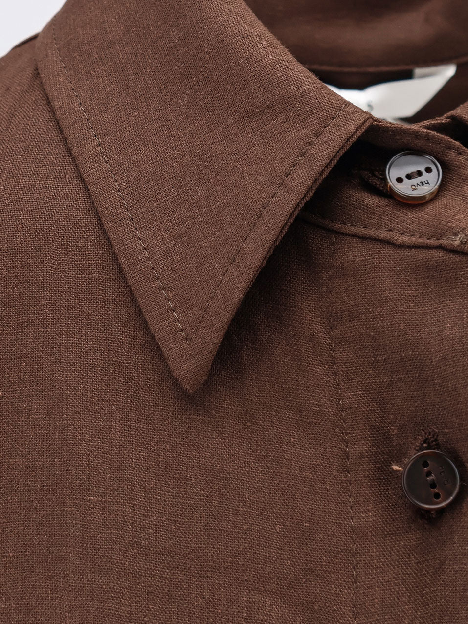 Arigliano linen and viscose chemisier dress