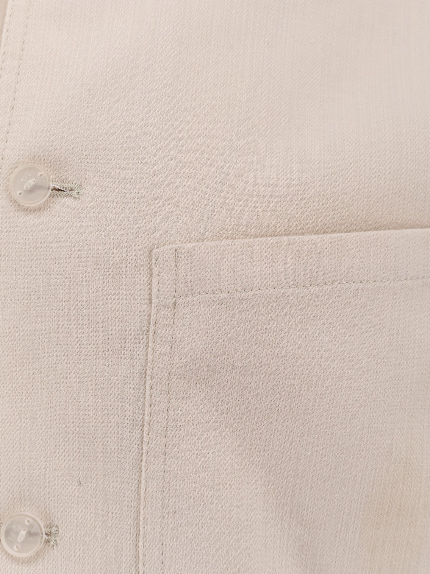 Bari cotton blend shirt/jacket