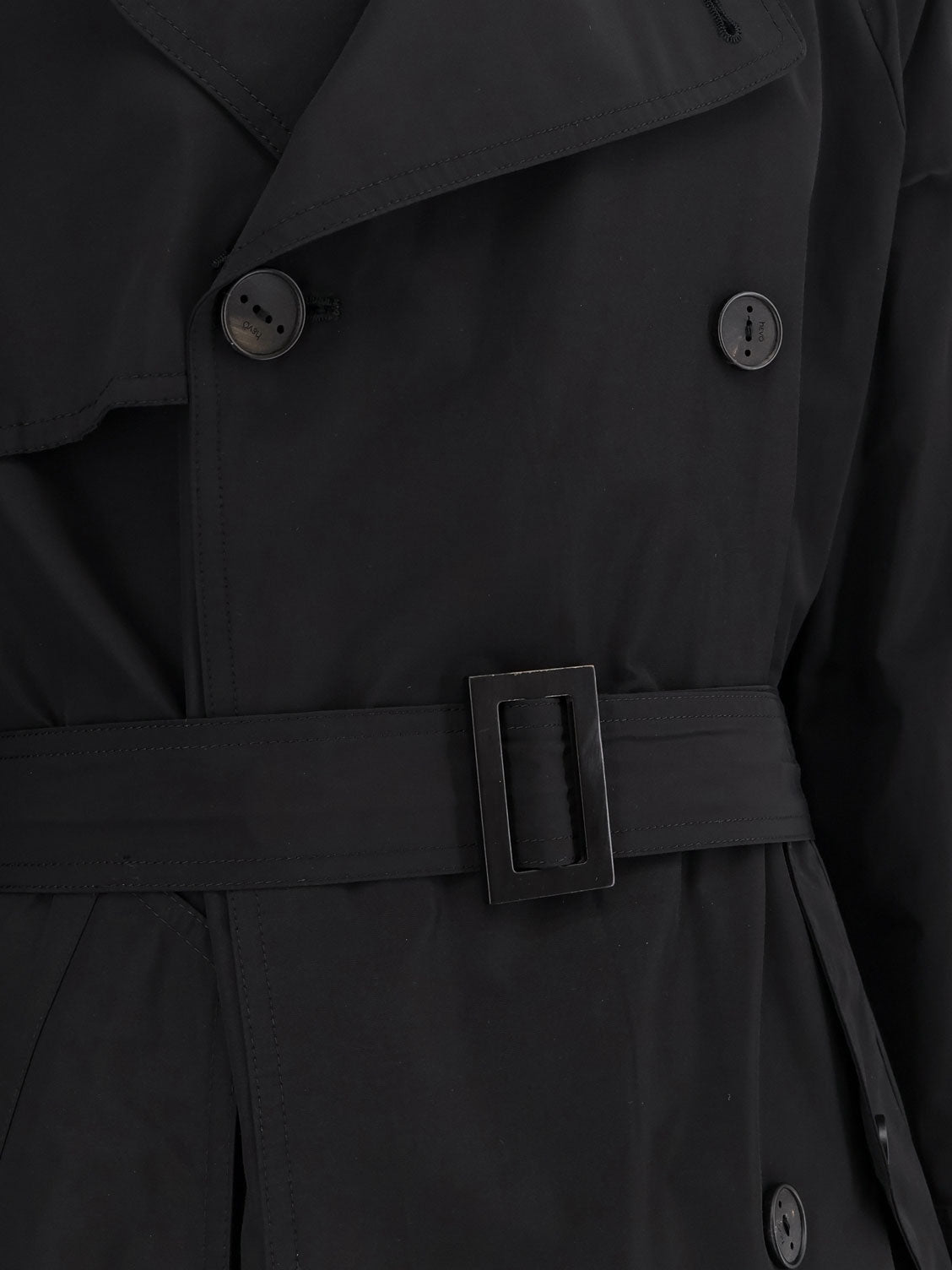Motolese nylon and cotton trench