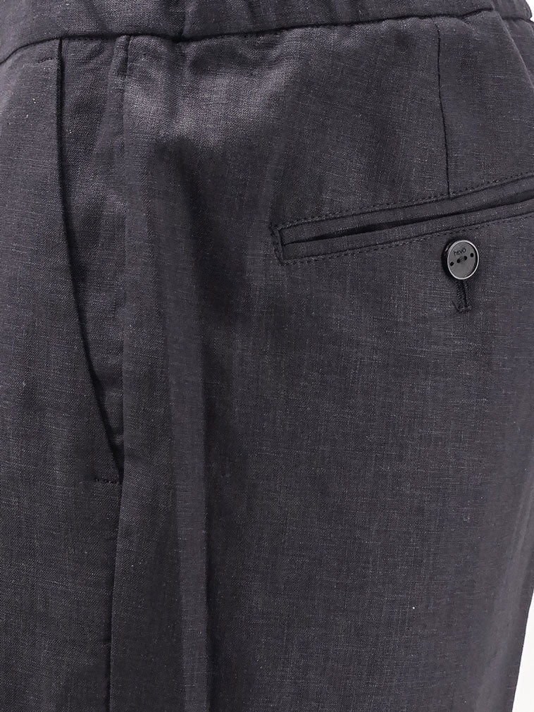 Torre Lapillo linen and viscose shorts
