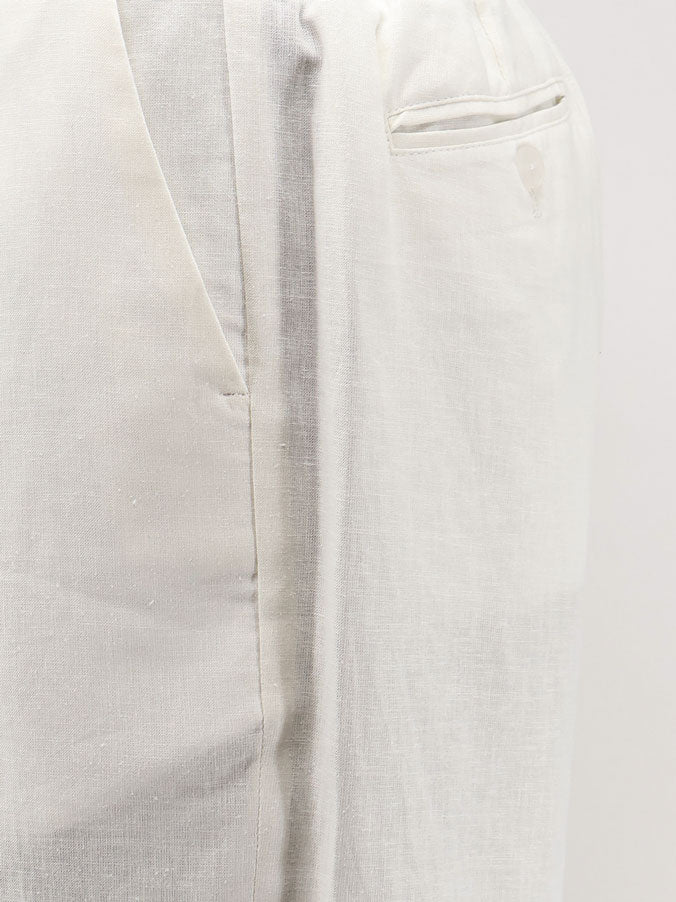 Torre Lapillo linen and viscose shorts