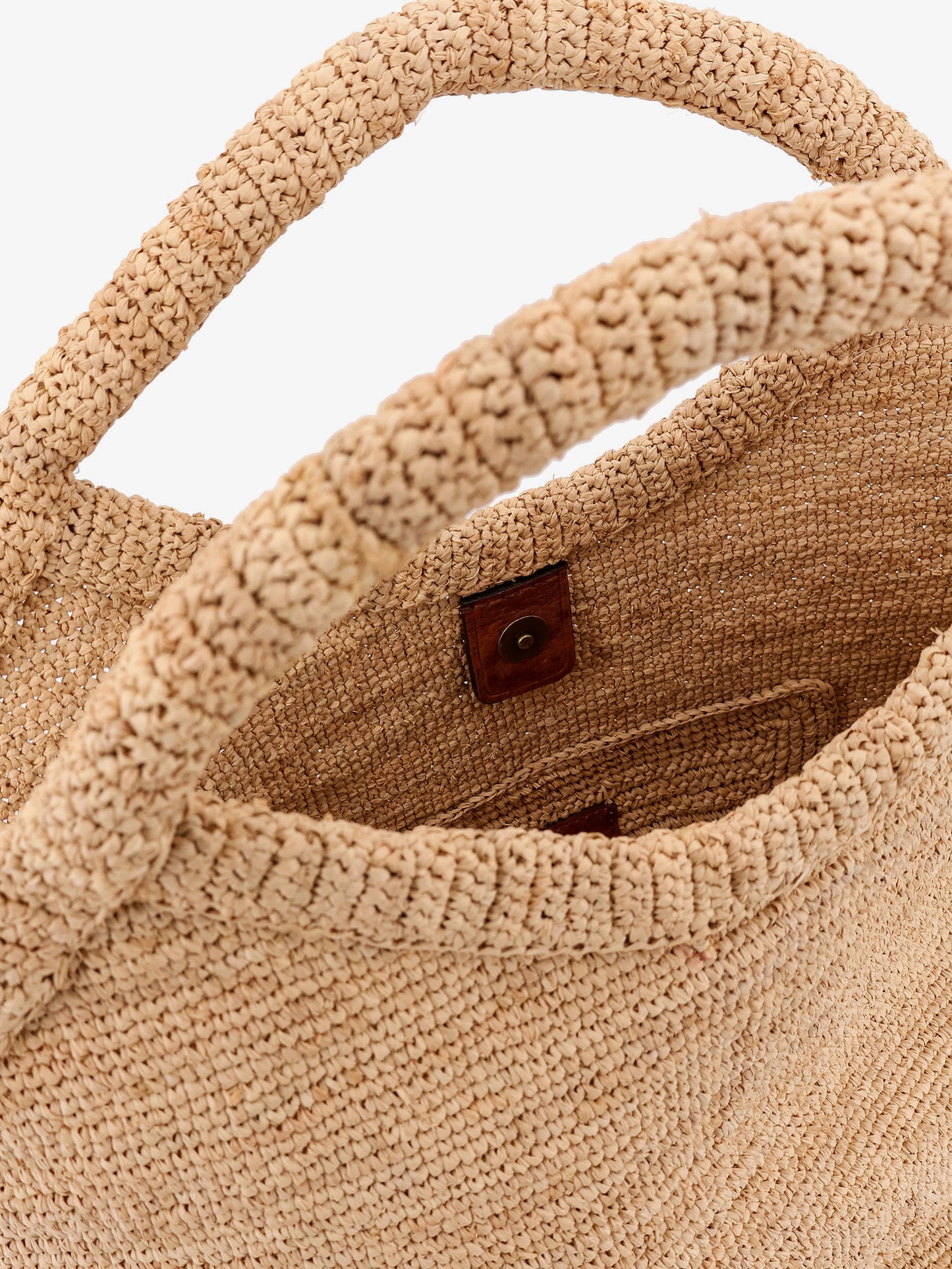 Borsa a spalla Pure in rafia