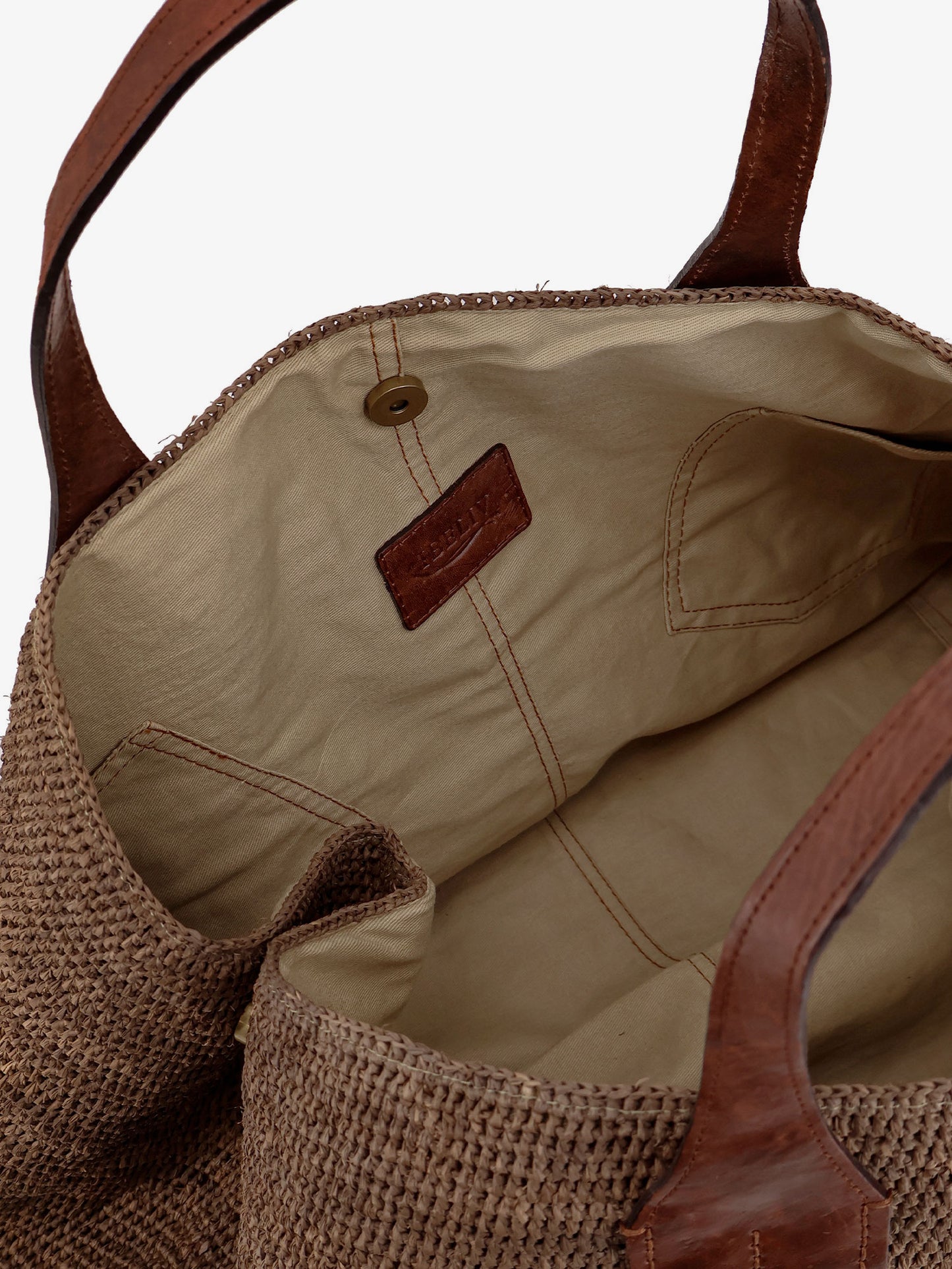 Rio raffia shoulder bag