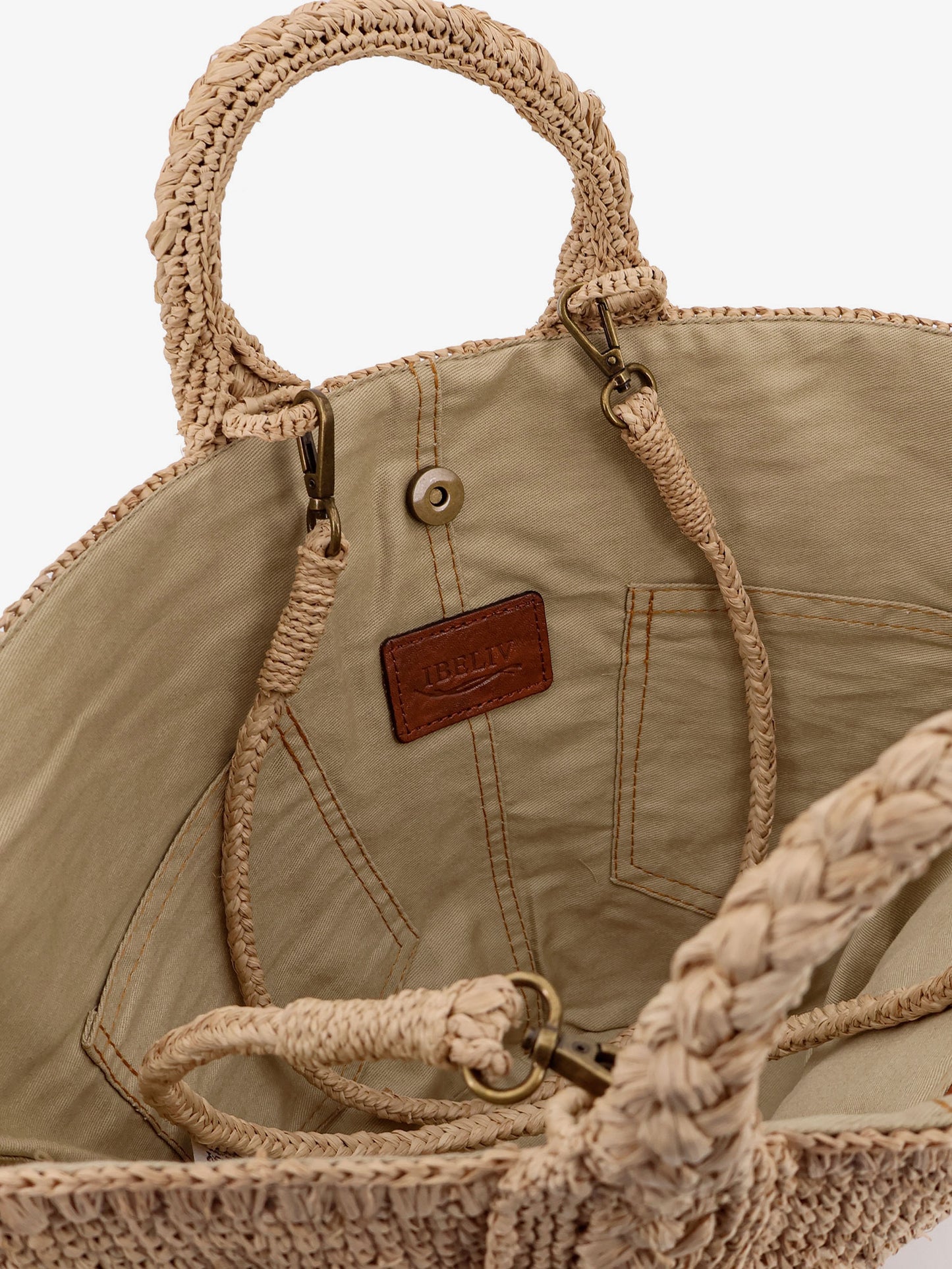 Soma raffia crossbody bag