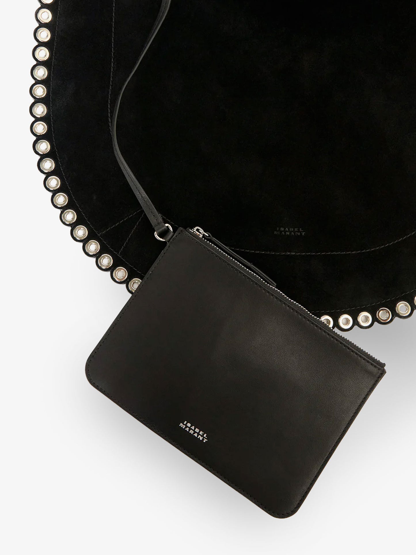 Oskan Suede Hobo Bag