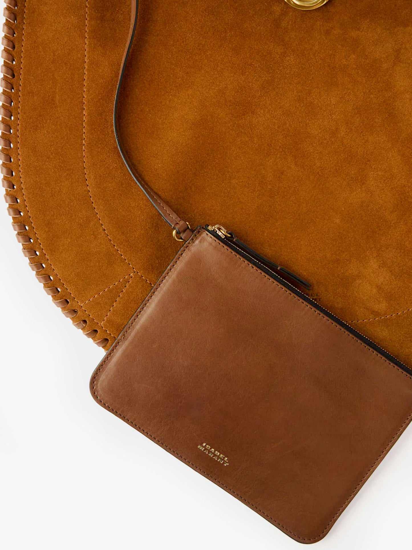 Oskan Hobo Folk suede shoulder bag