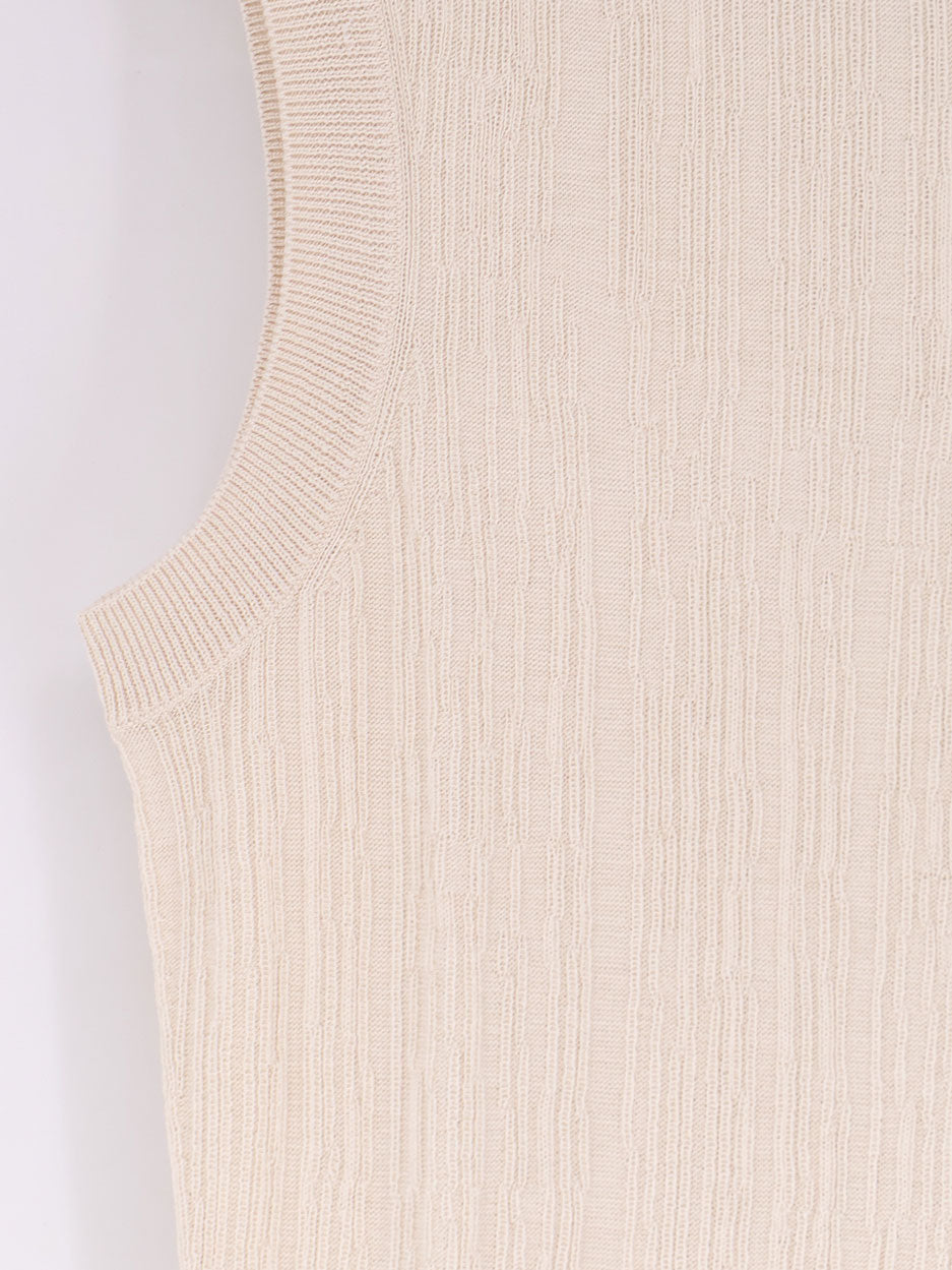 Calife silk and cotton tank top