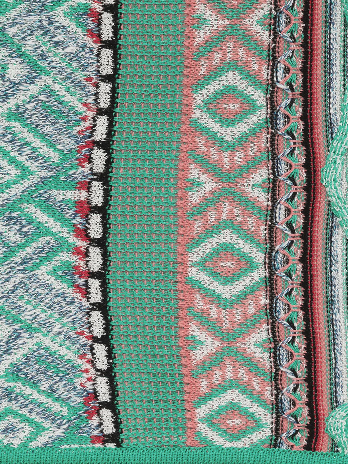 Multicolored cotton skirt