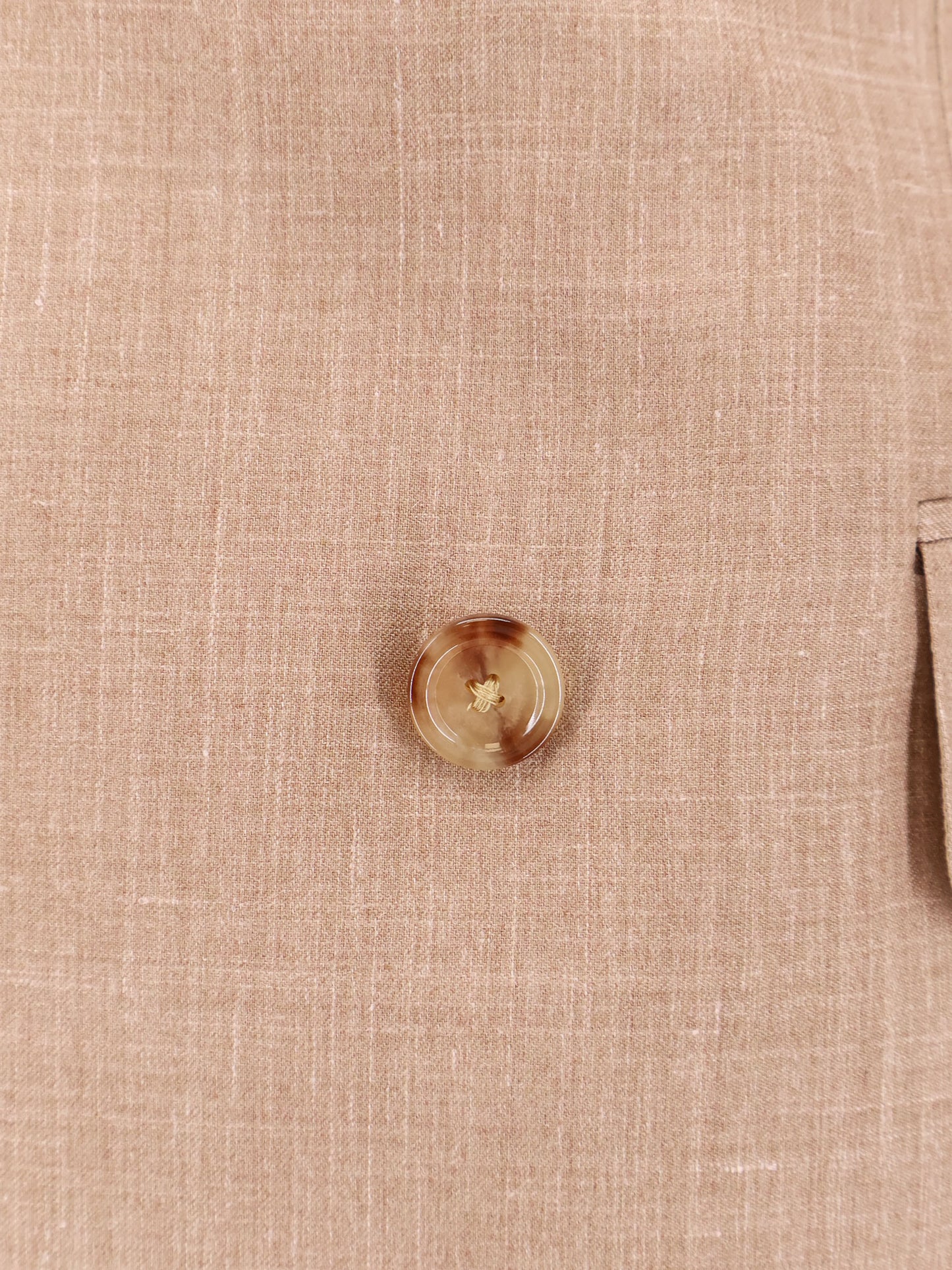 Iconic double-breasted wool, silk and linen blazer