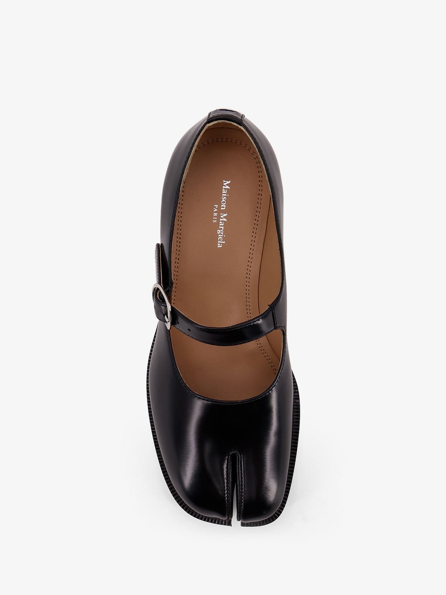 Tabi leather ballerinas