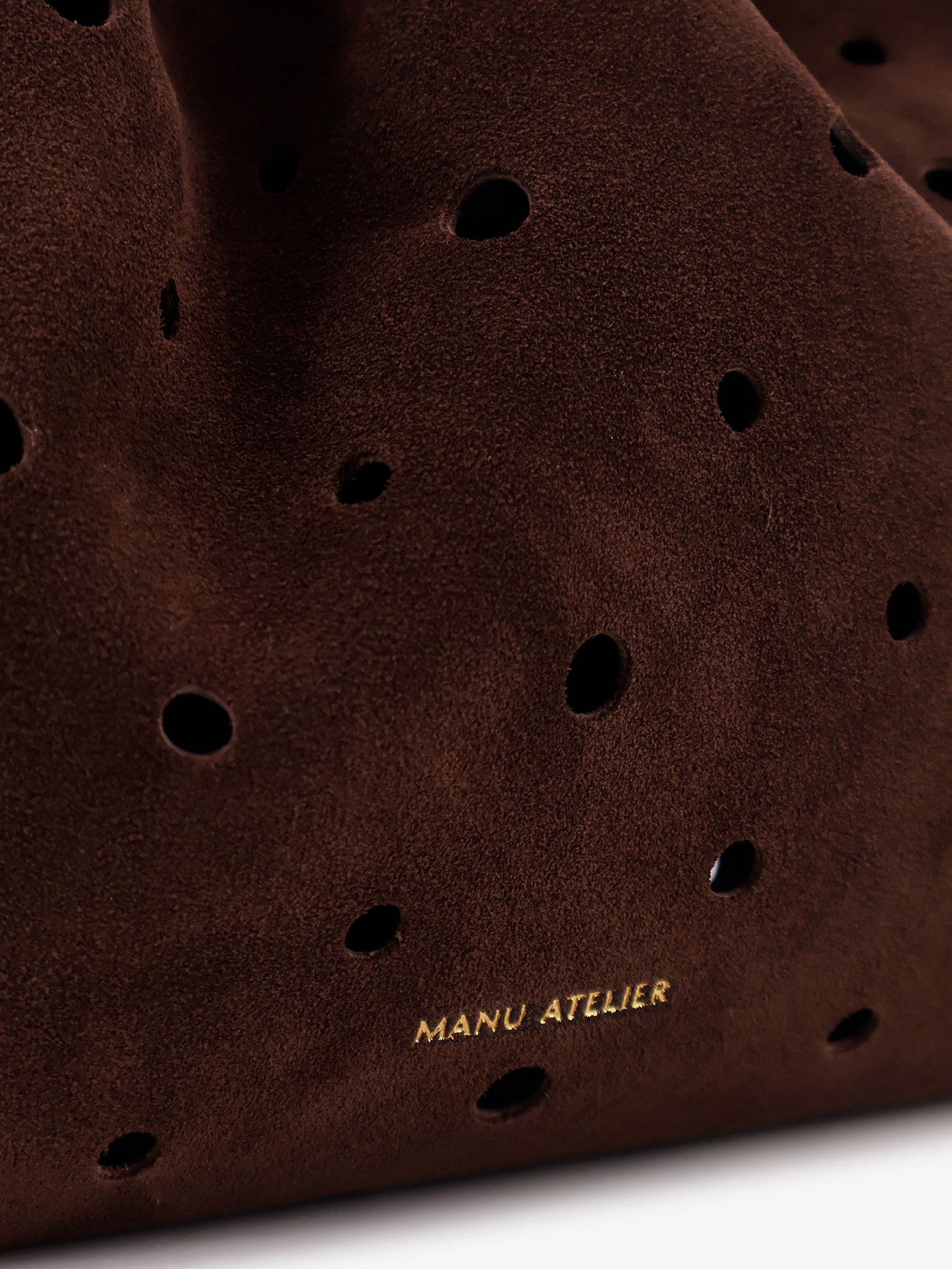 Romy suede shoulder bag