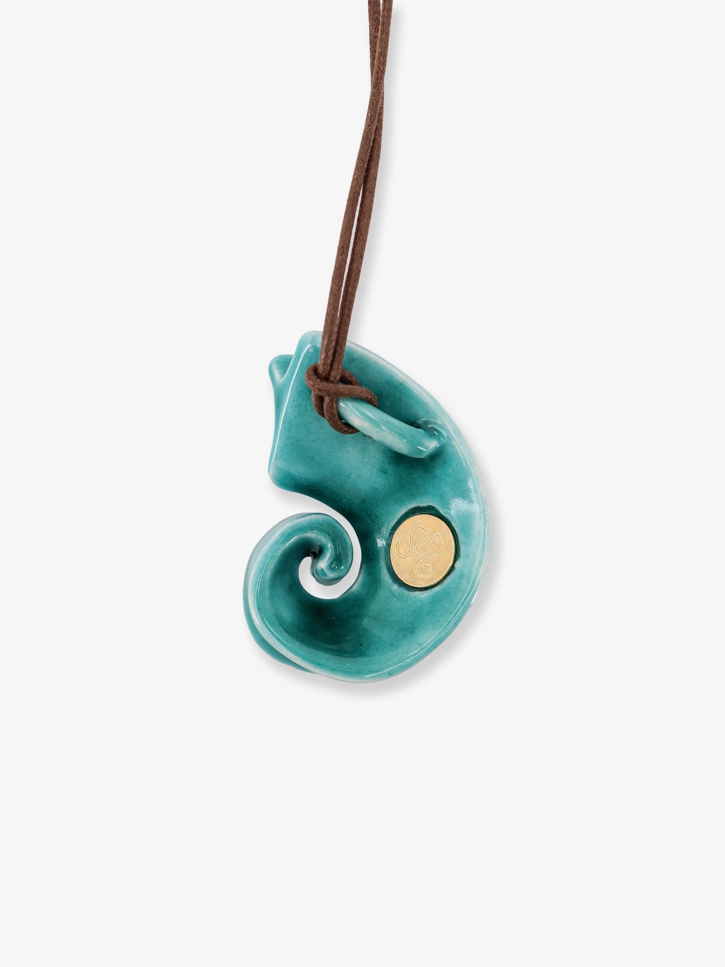 Conchiglia glazed ceramic necklace