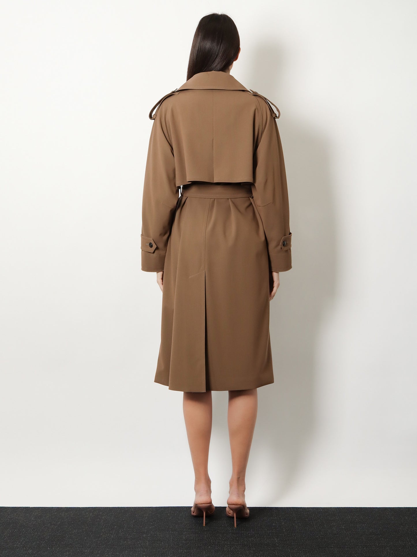 Mxmcerto virgin wool trench