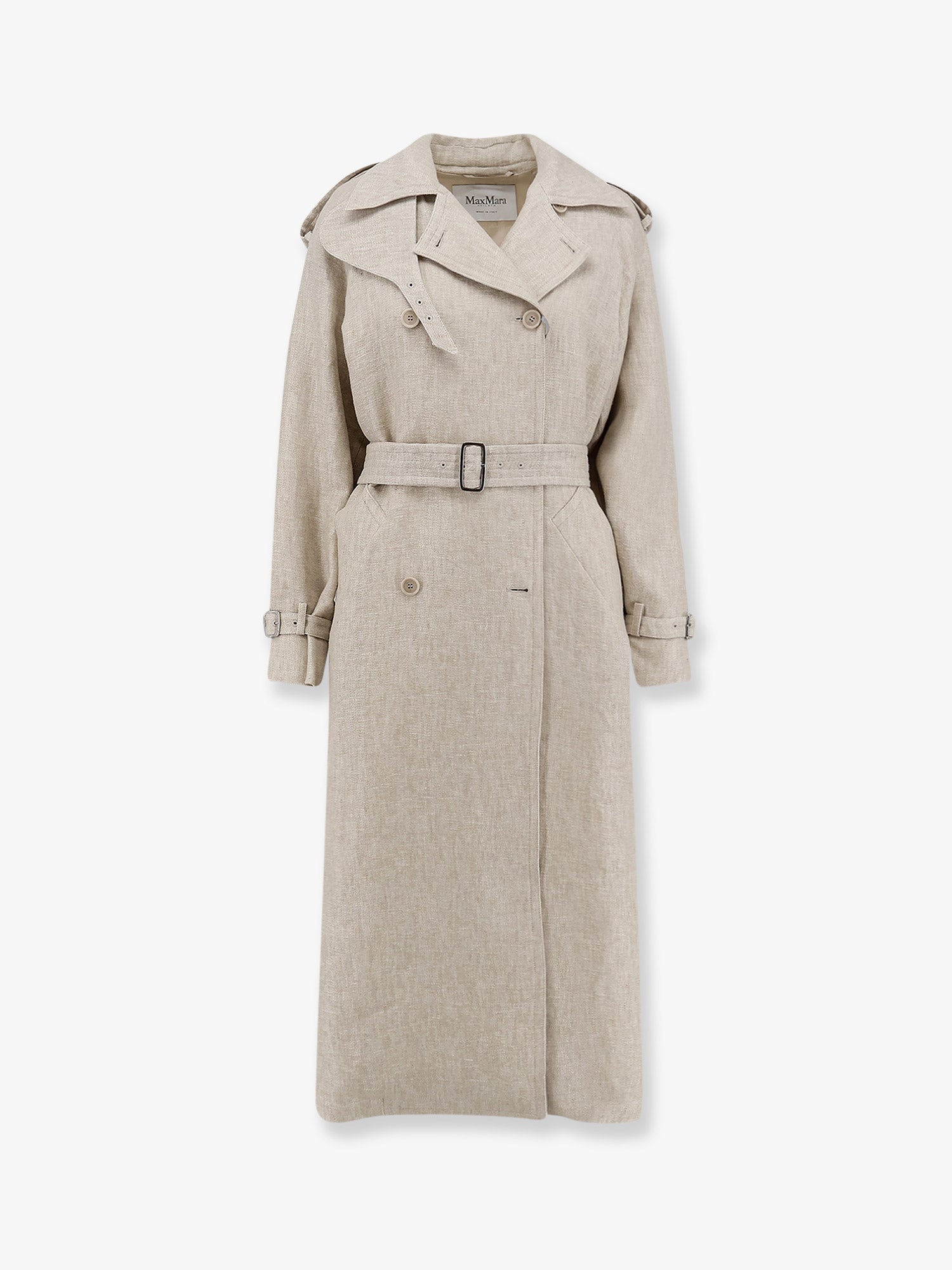 マーサ Camel wrap coat, sand | Max Mara