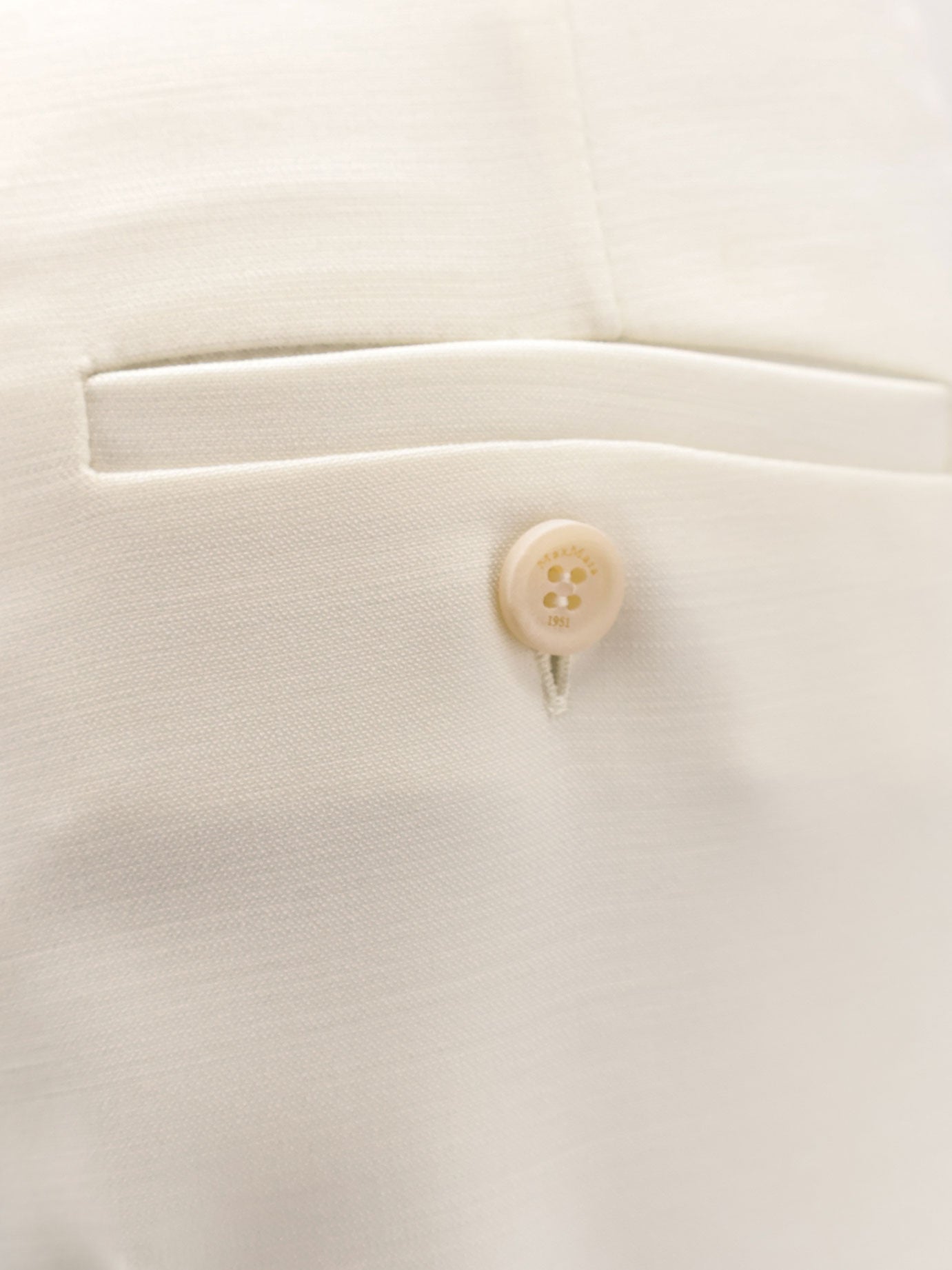 Mxmrugiada virgin wool trousers