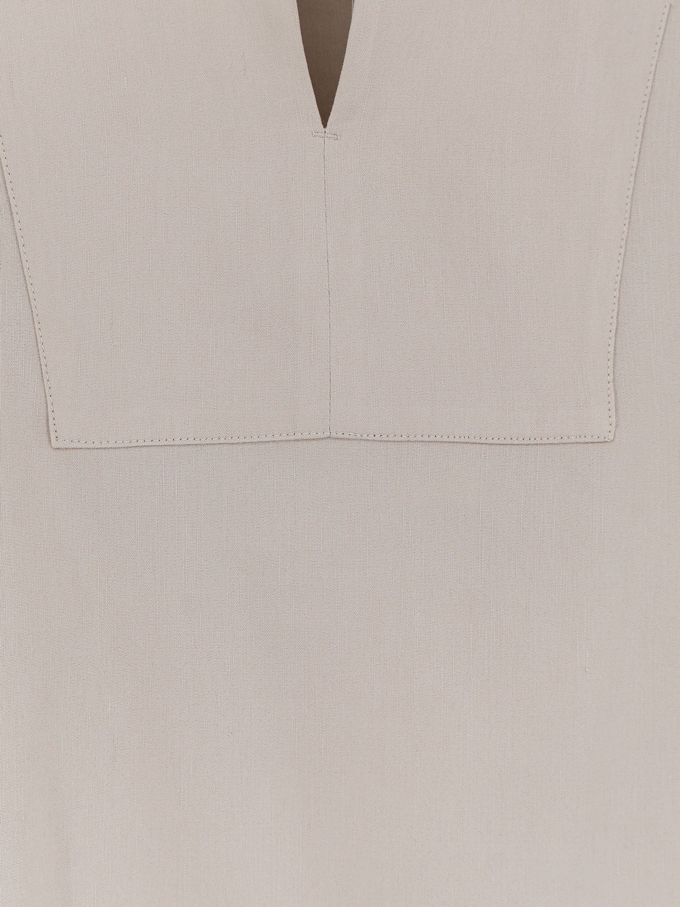 Mxpsospiro linen and viscose shirt