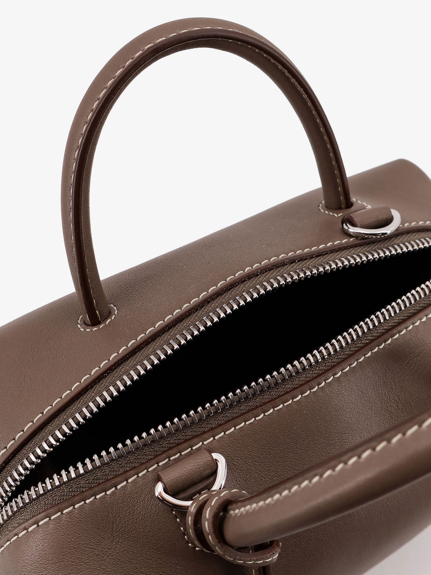 Holdalls leather handbag