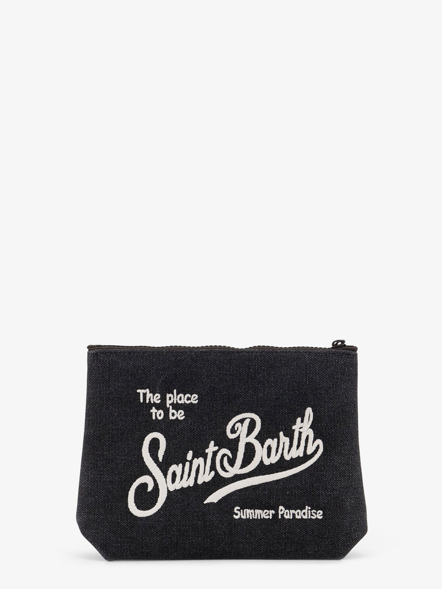 Aline canvas clutch