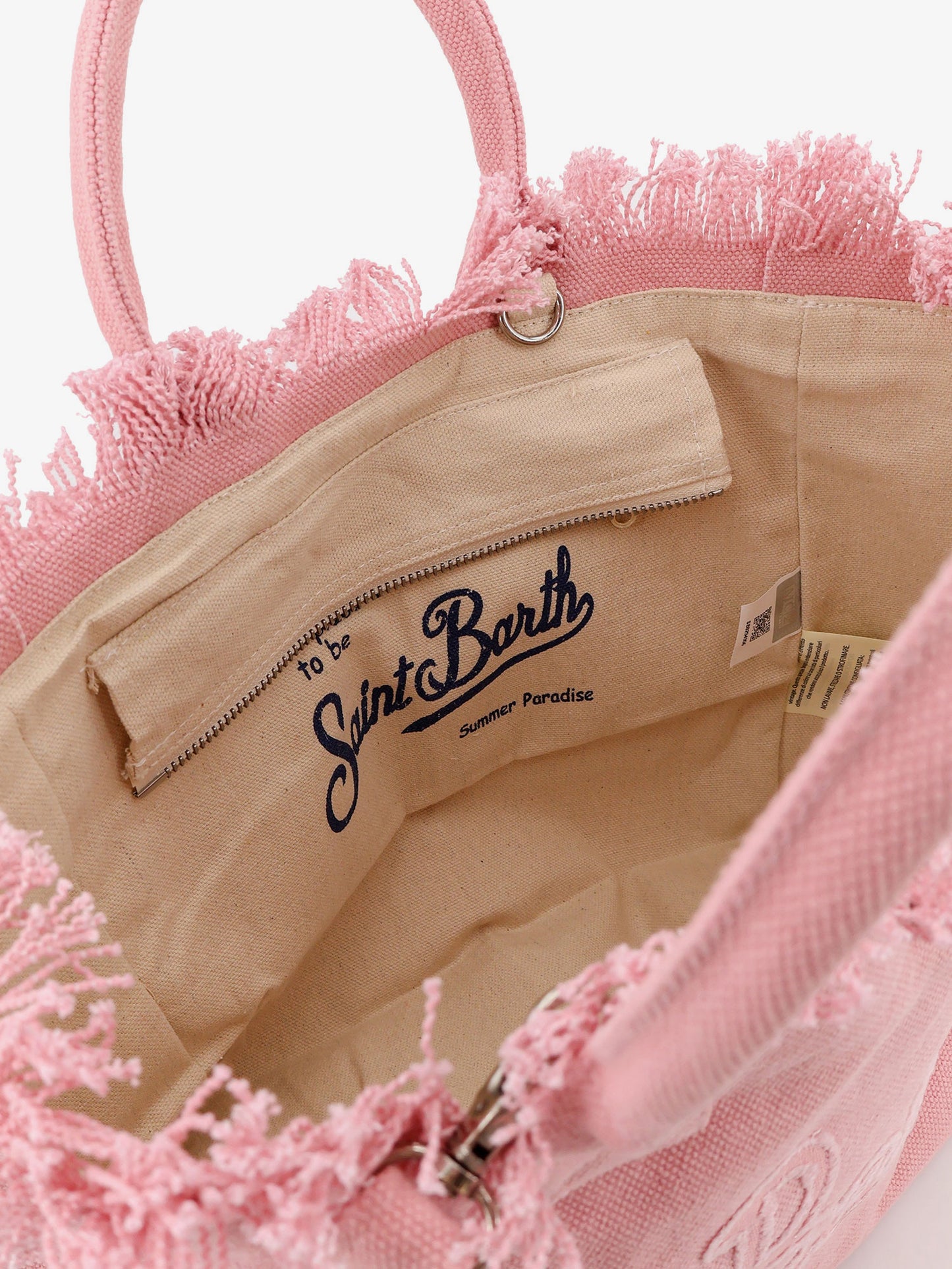 Colette canvas handbag with front logo