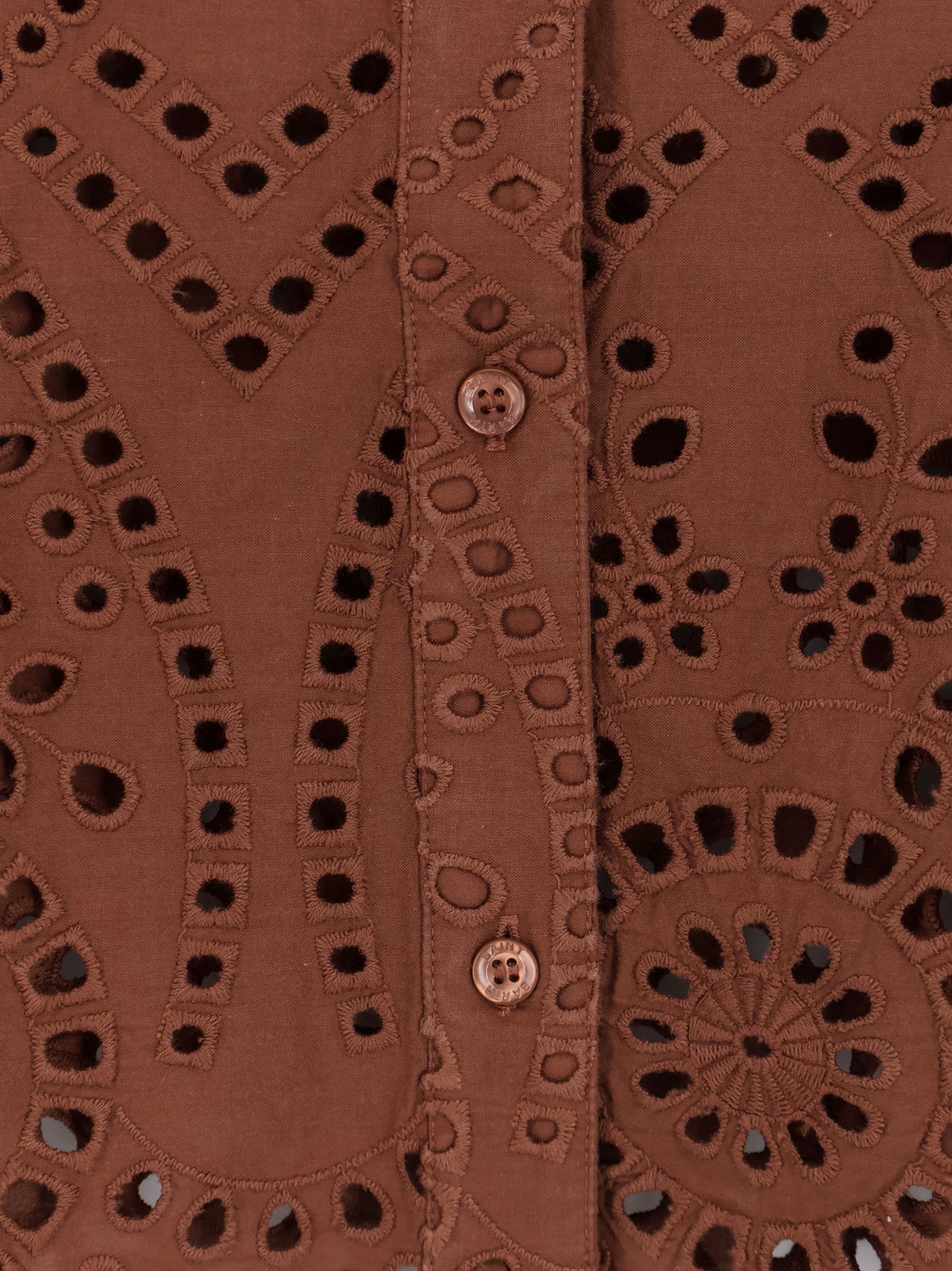 Camicia Oriane in pizzo sangallo