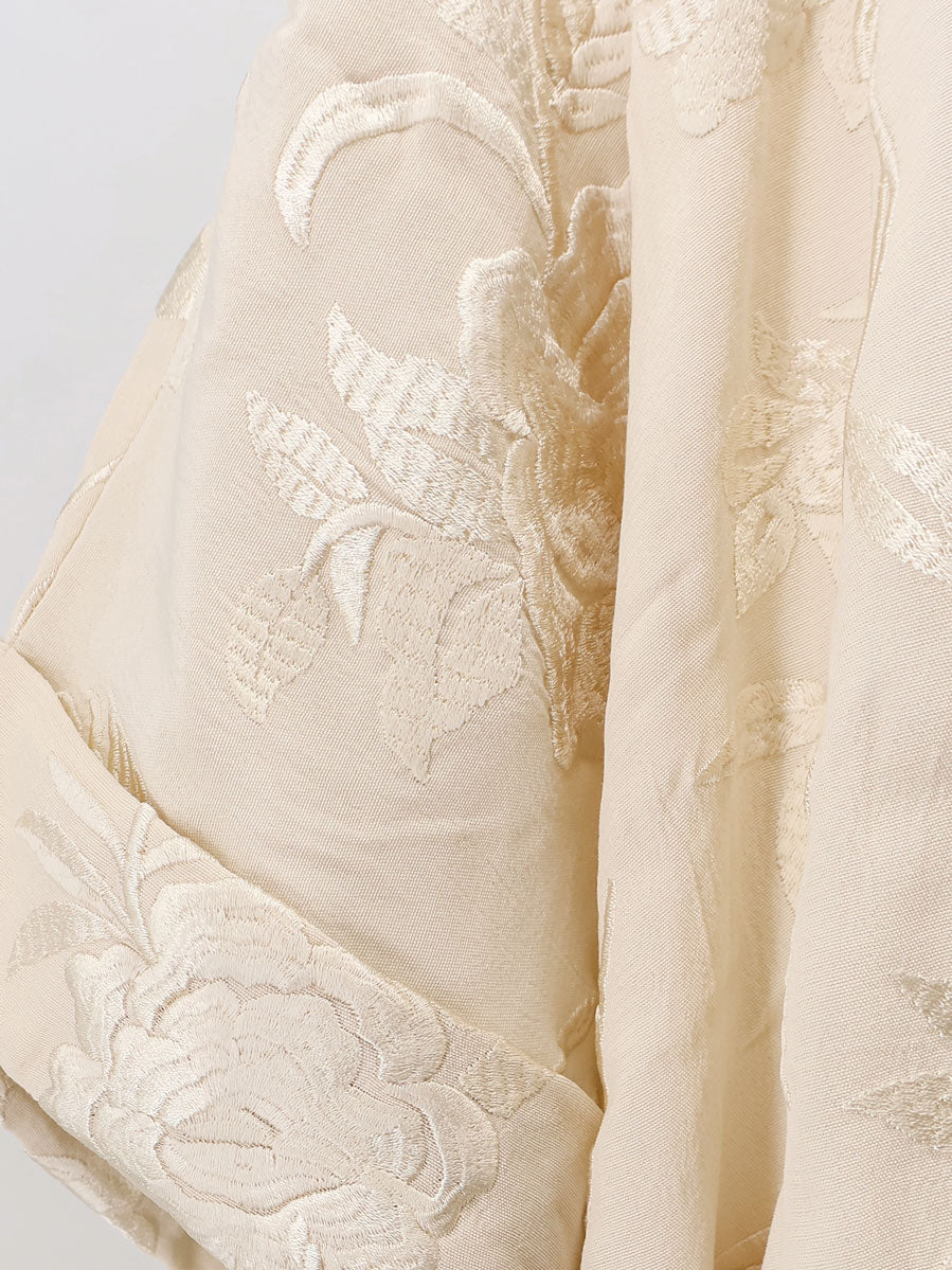 Franny viscose dress with floral pattern