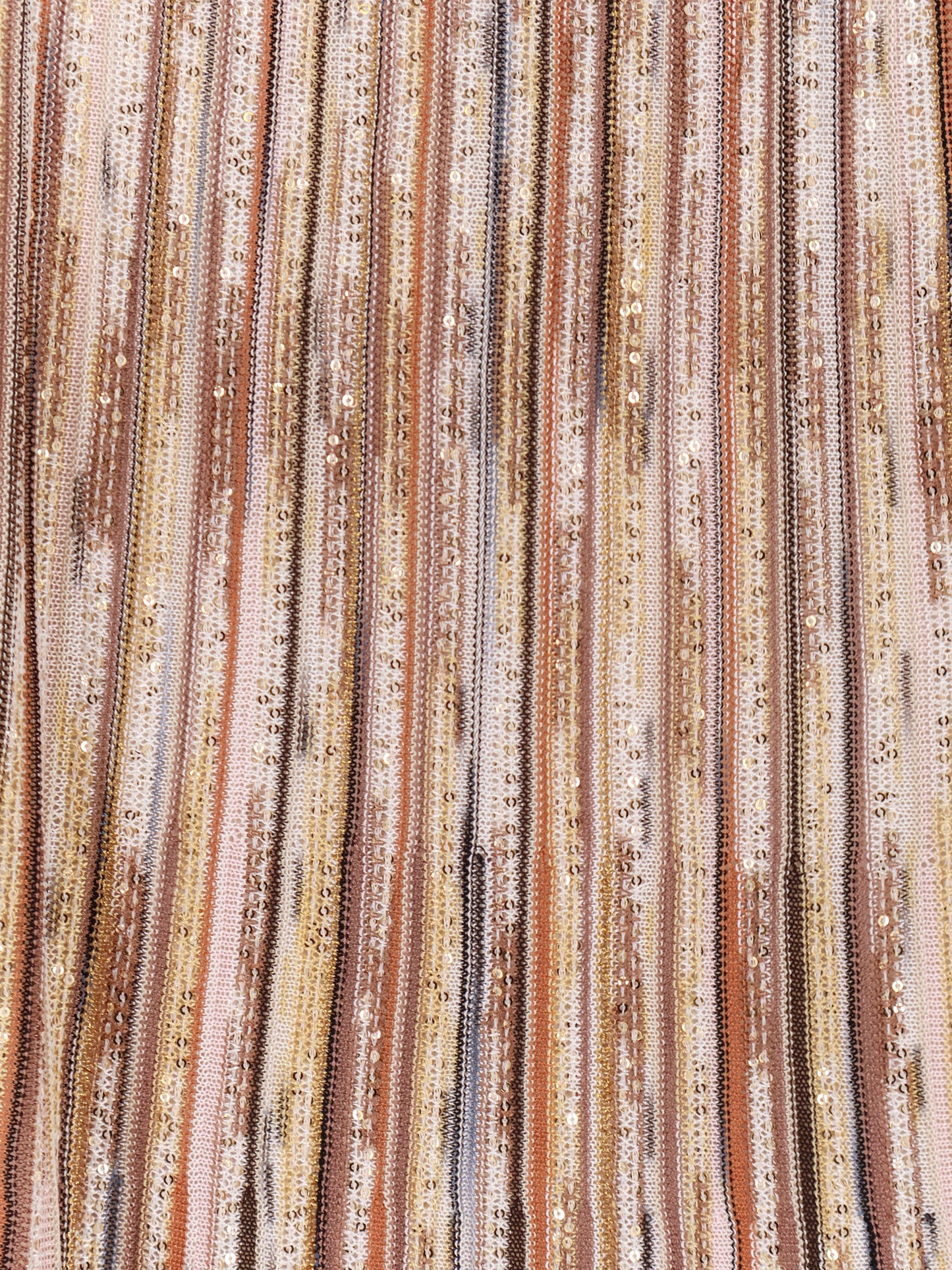 Short viscose blend dress with all-over sequins