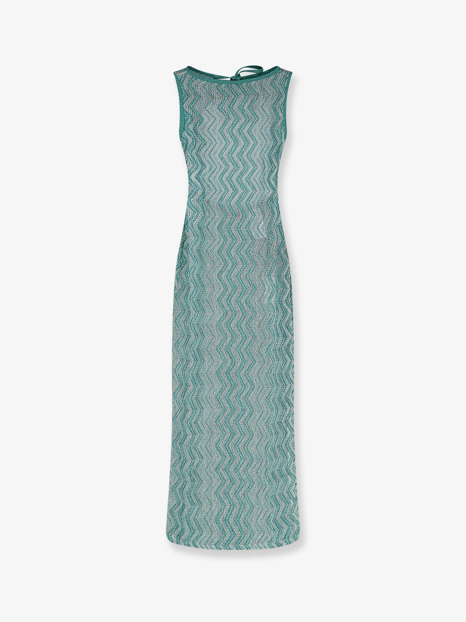 missoni dress maxi Laminated viscose long dress MISSONI