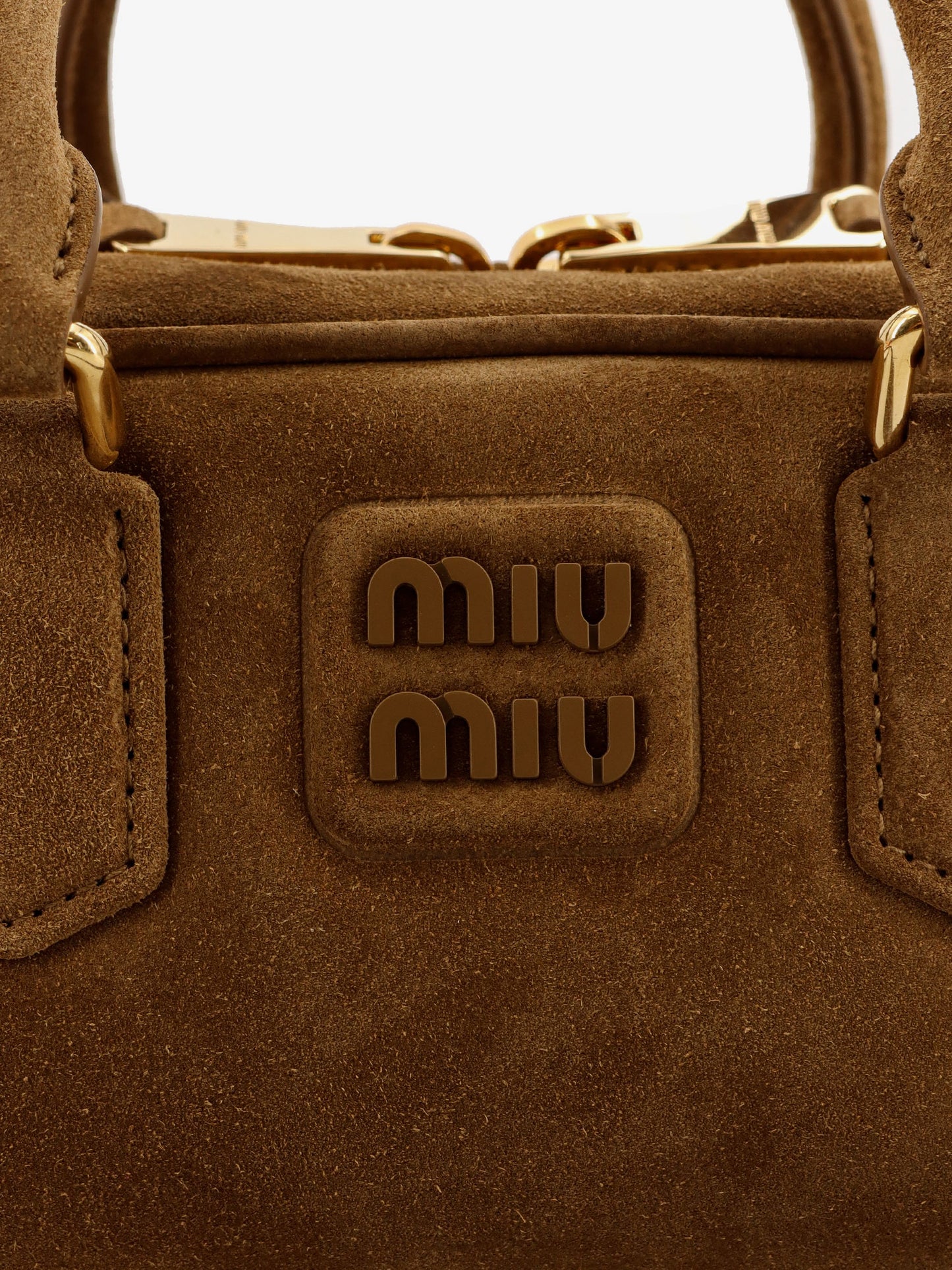 Arcadie suede shoulder bag