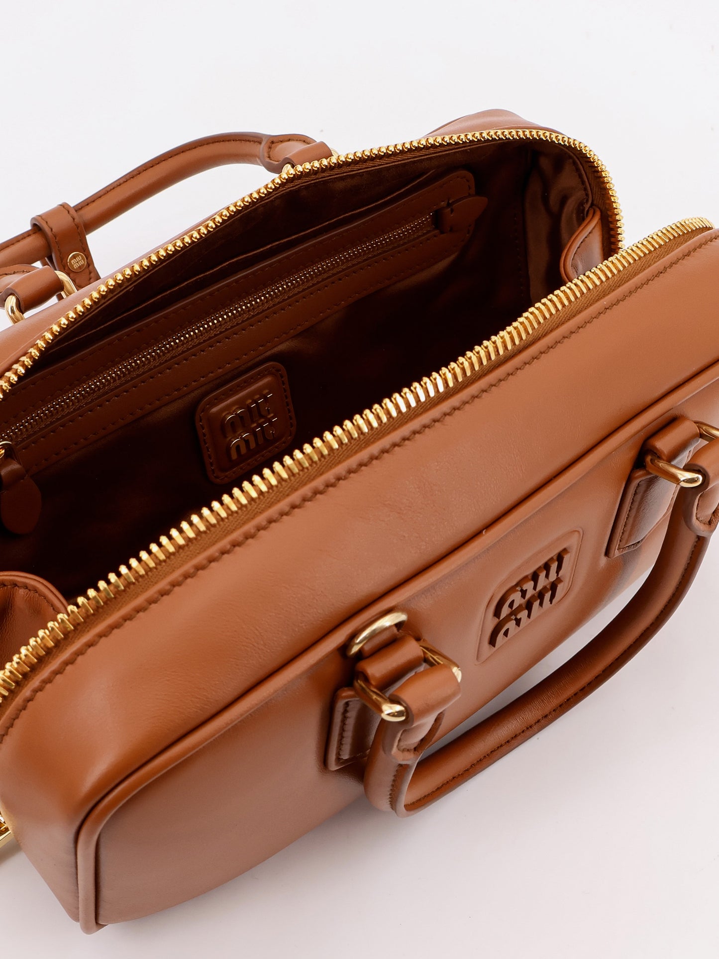 Arcadie leather crossbody bag