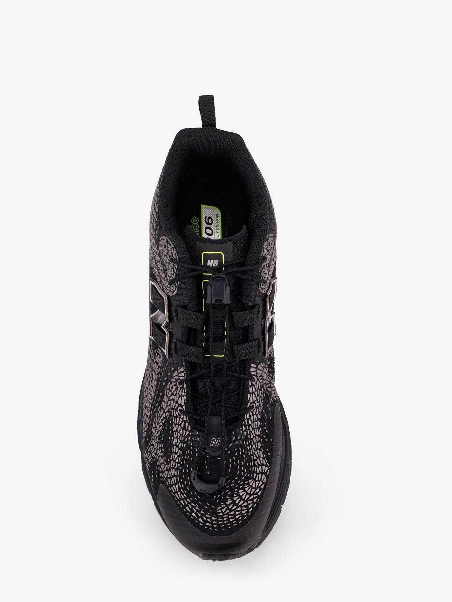 19068 technical fabric sneakers with logo on the side