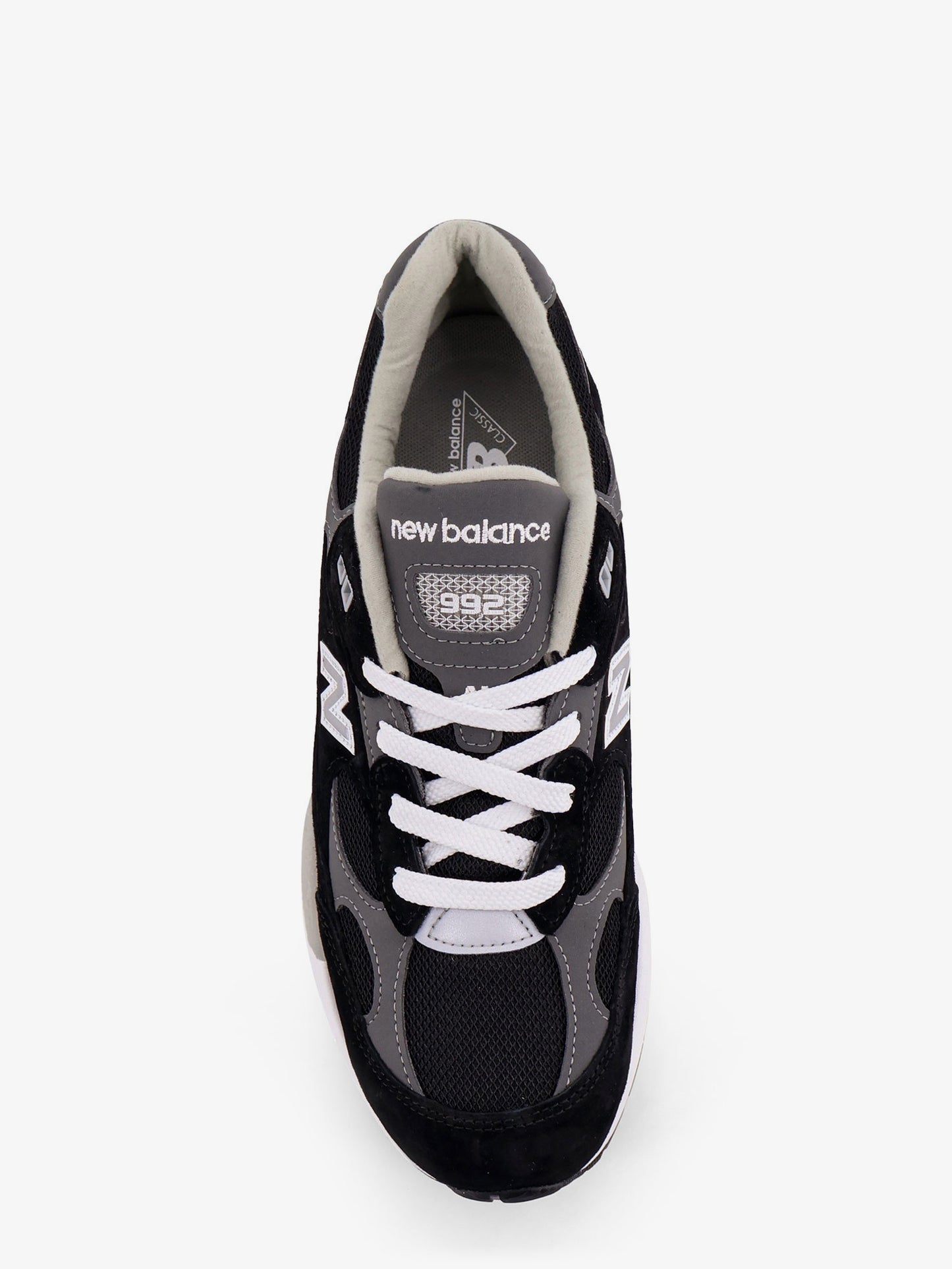 Mesh and suede U992BK sneakers