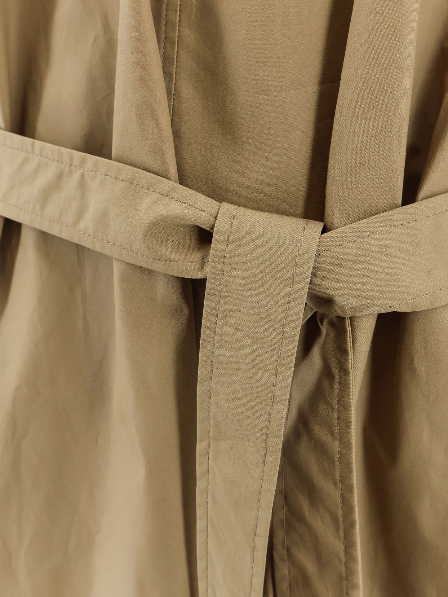 Cotton dress with belt