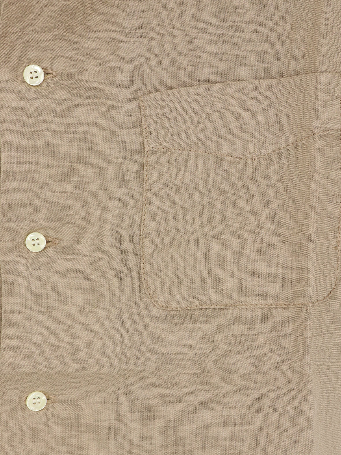 Camicia in lino e cotone