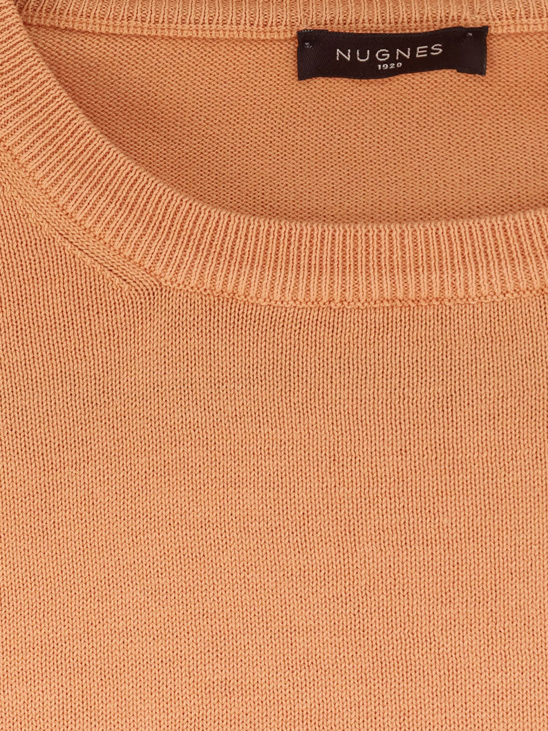 Ribbed cotton sweater