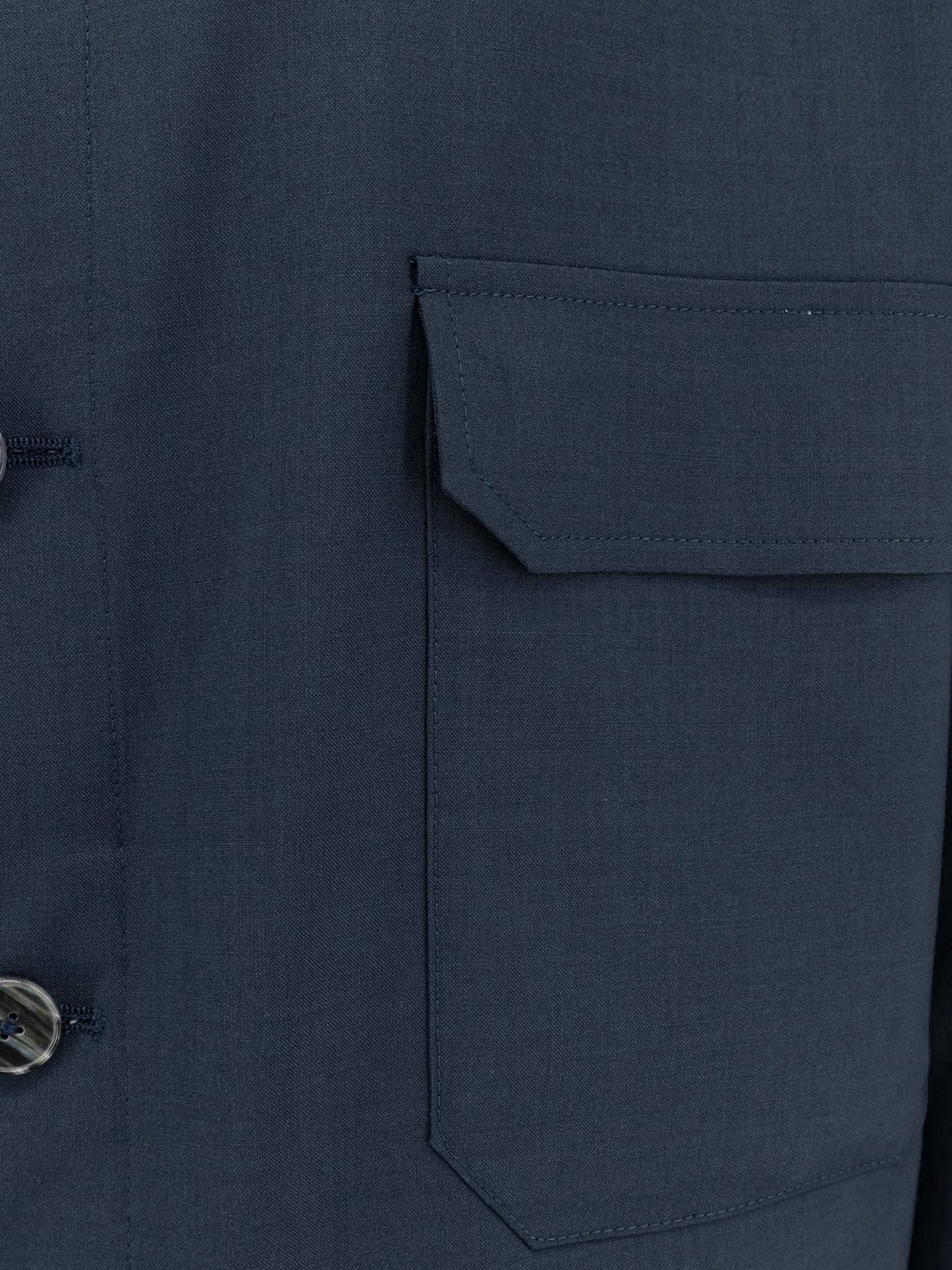 Wool blend jacket