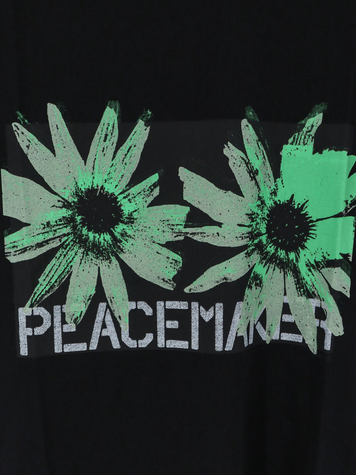 Cotton T-shirt with floral print