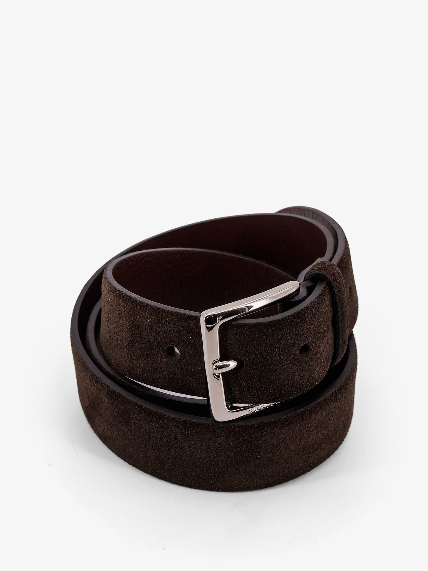 Suede belt
