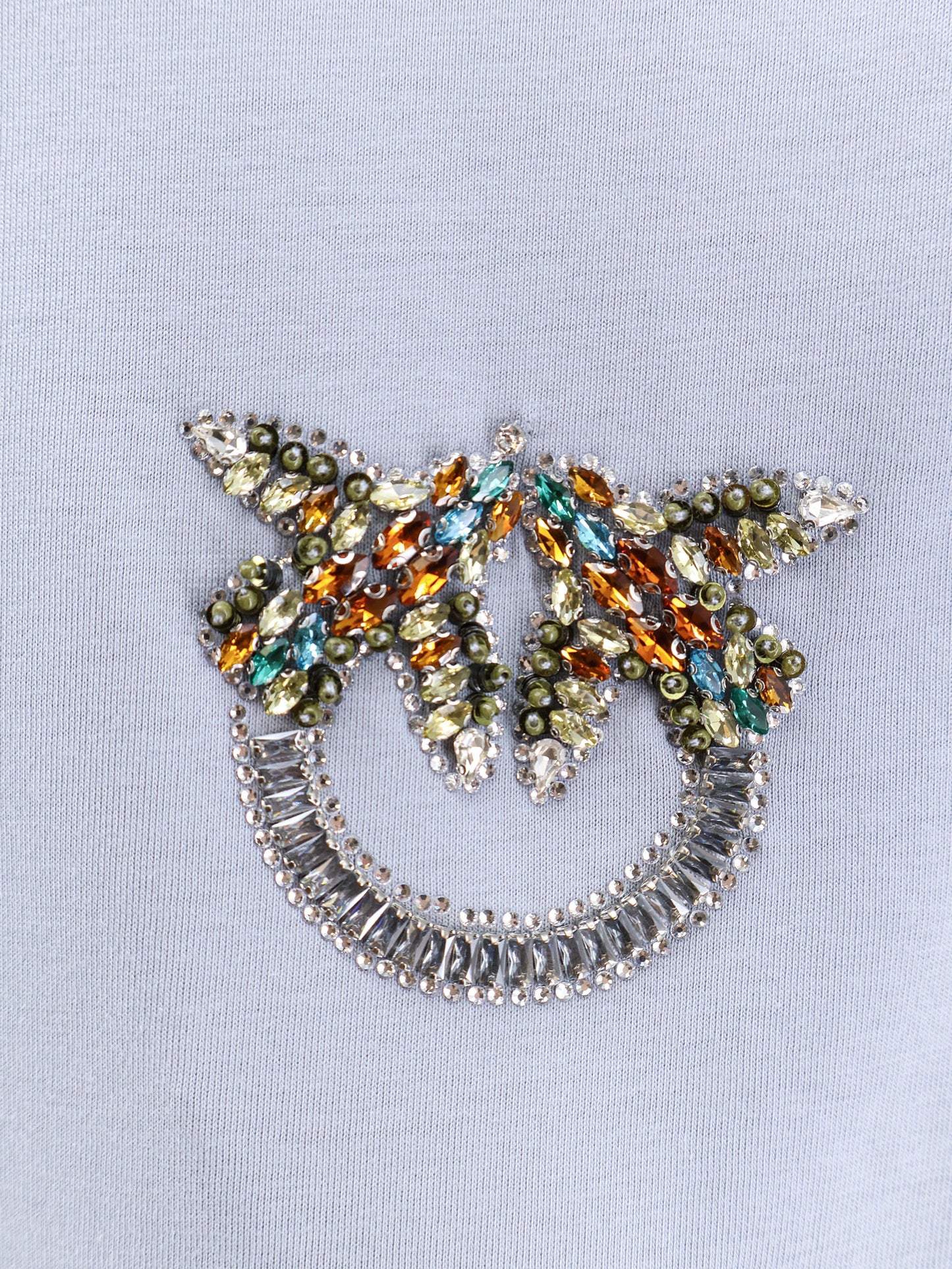 Cotton T-shirt with Love Birds logo on the front