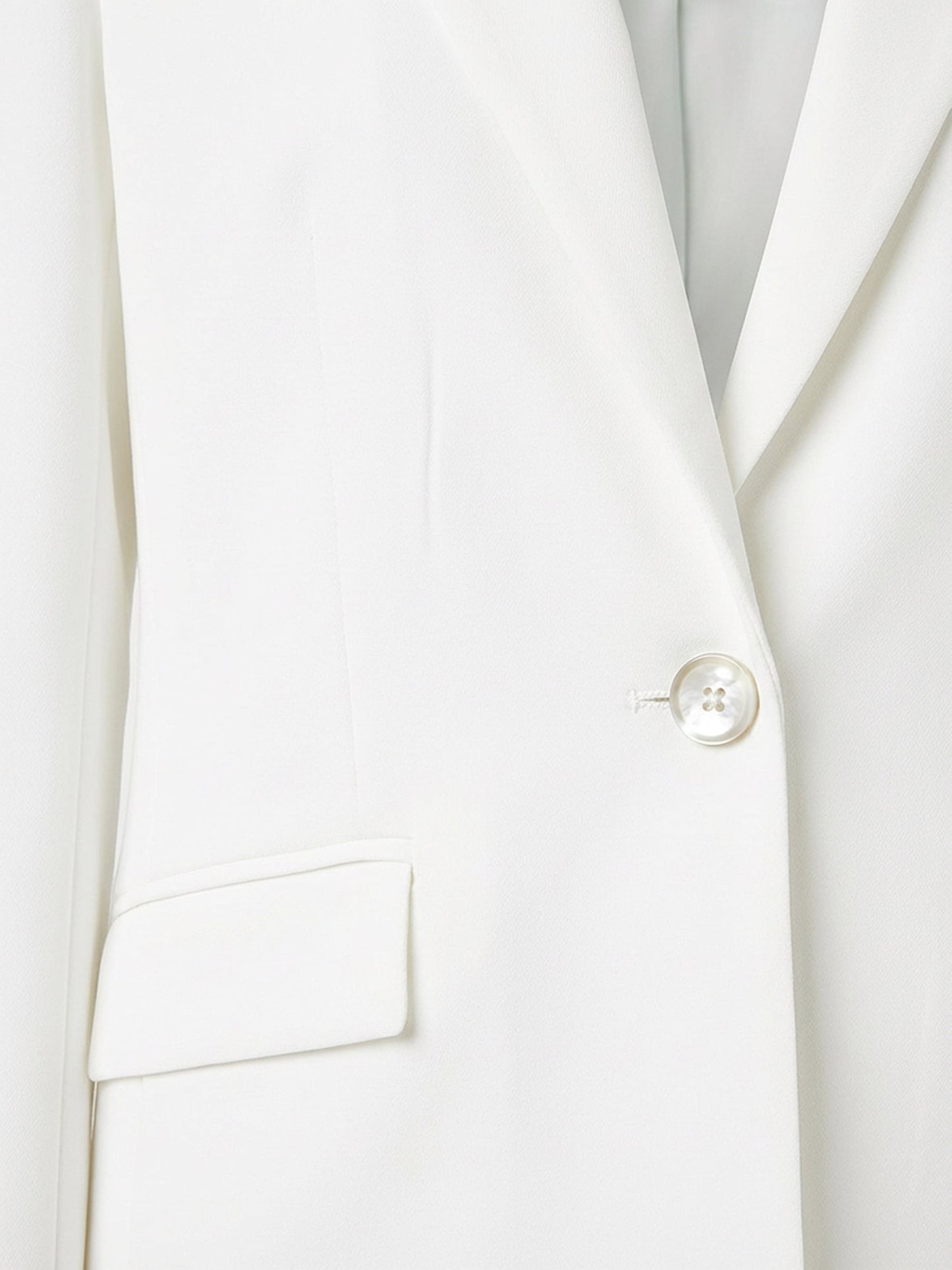 Freda stretch linen and viscose blazer